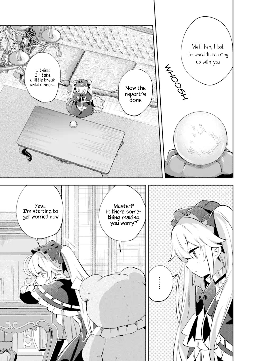 "I… Don't Want to Work Anymore" I Quit Being an Adventurer. Even if You Treat Me Better Now, I Won't Do It. I Will NEVER Work Again. Chapter 21 page 24 - Chapter 21: A meeting in the new house and Luca's courage
