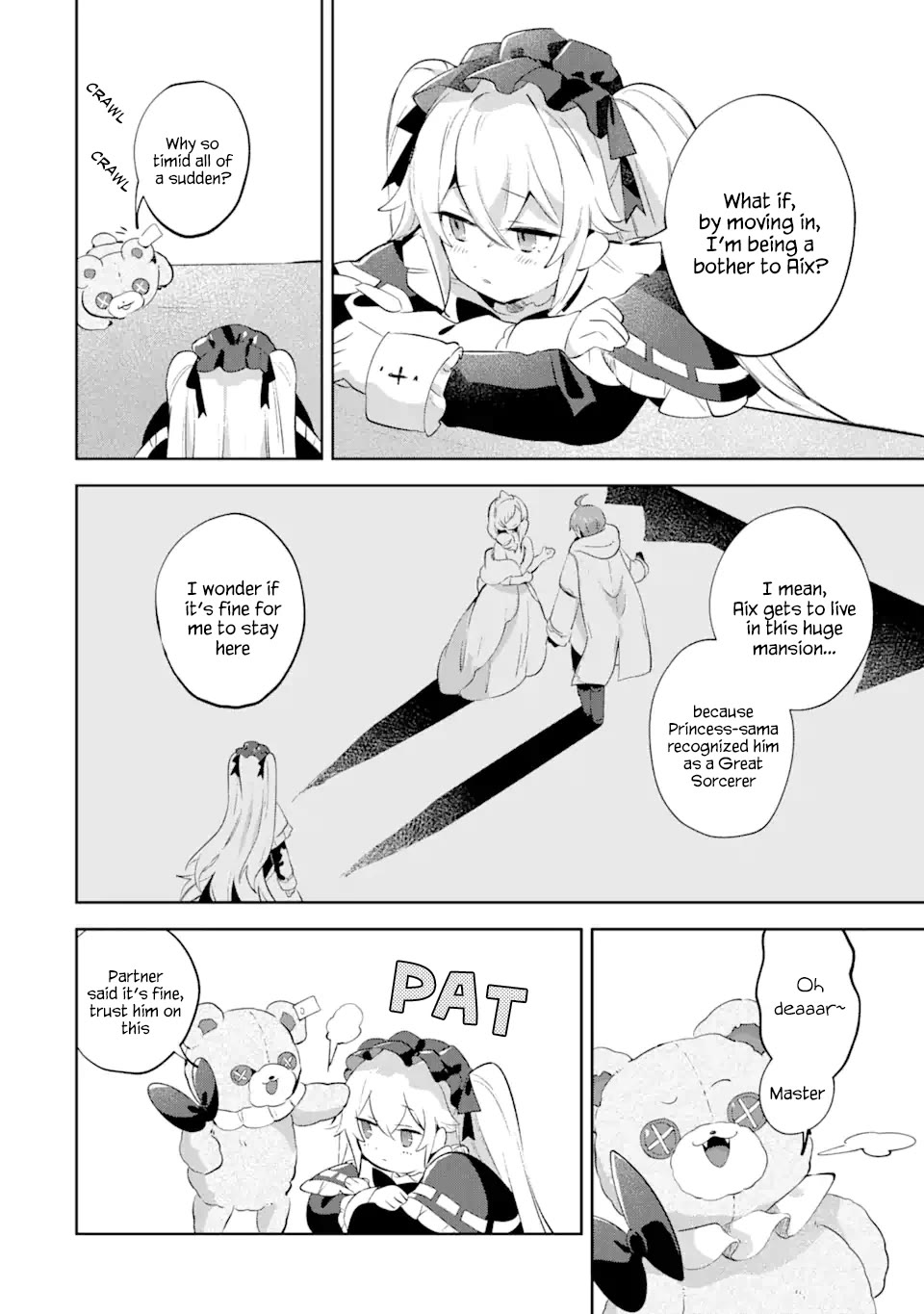 "I… Don't Want to Work Anymore" I Quit Being an Adventurer. Even if You Treat Me Better Now, I Won't Do It. I Will NEVER Work Again. Chapter 21 page 25 - Chapter 21: A meeting in the new house and Luca's courage