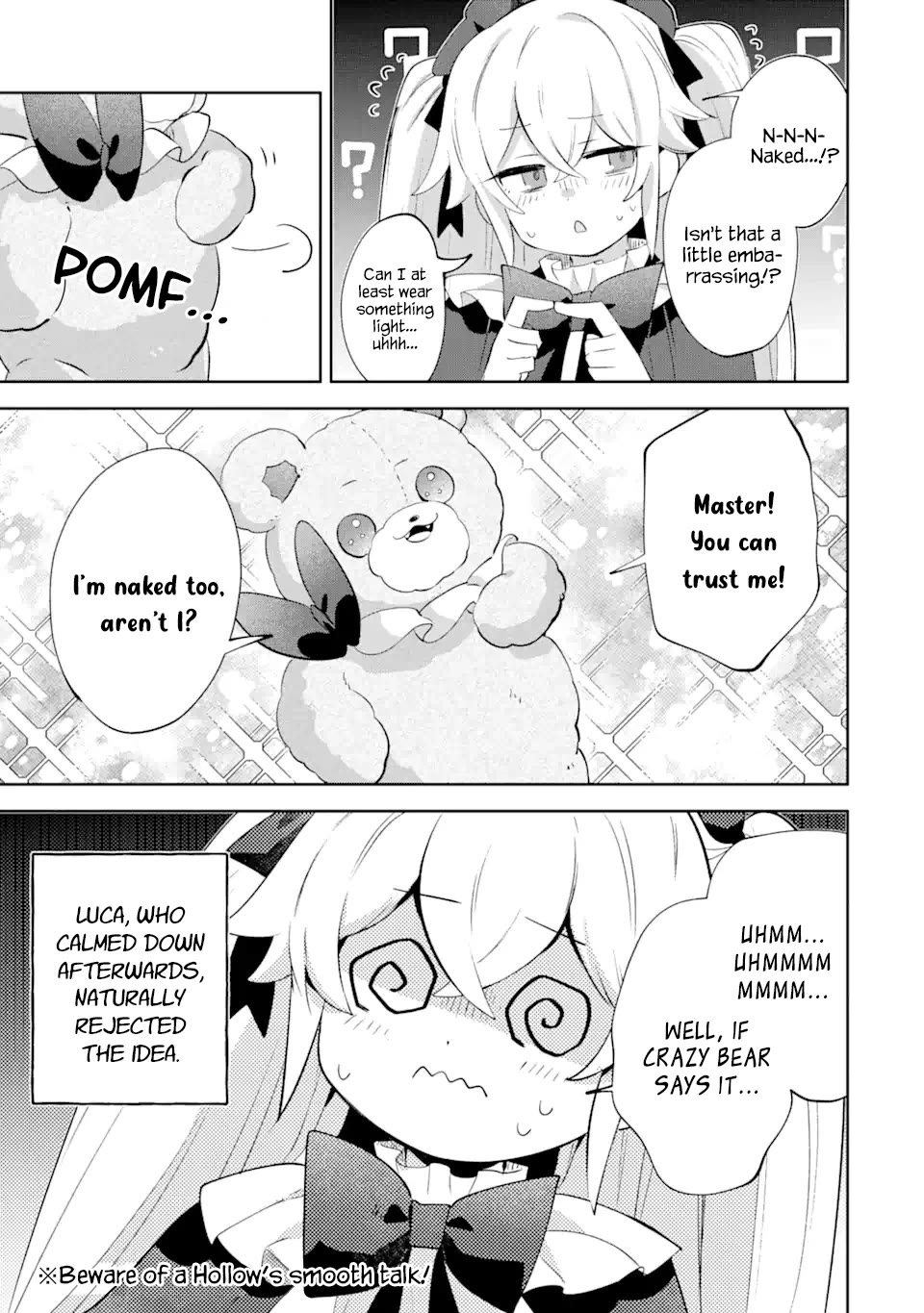 "I… Don't Want to Work Anymore" I Quit Being an Adventurer. Even if You Treat Me Better Now, I Won't Do It. I Will NEVER Work Again. Chapter 21 page 28 - Chapter 21: A meeting in the new house and Luca's courage