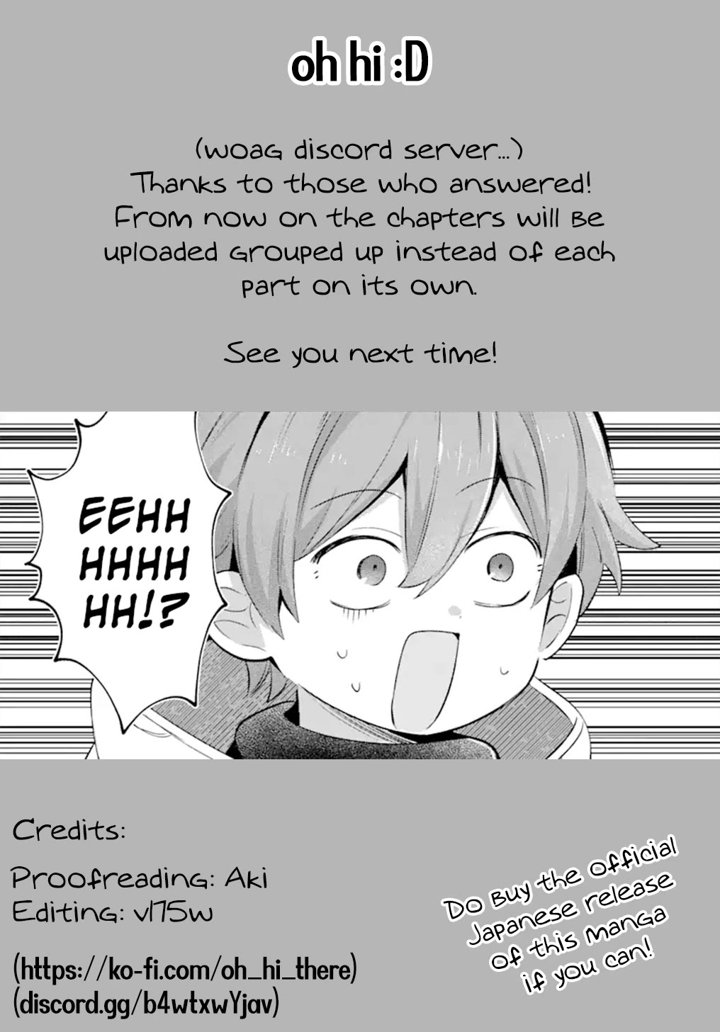 "I… Don't Want to Work Anymore" I Quit Being an Adventurer. Even if You Treat Me Better Now, I Won't Do It. I Will NEVER Work Again. Chapter 21 page 29 - Chapter 21: A meeting in the new house and Luca's courage