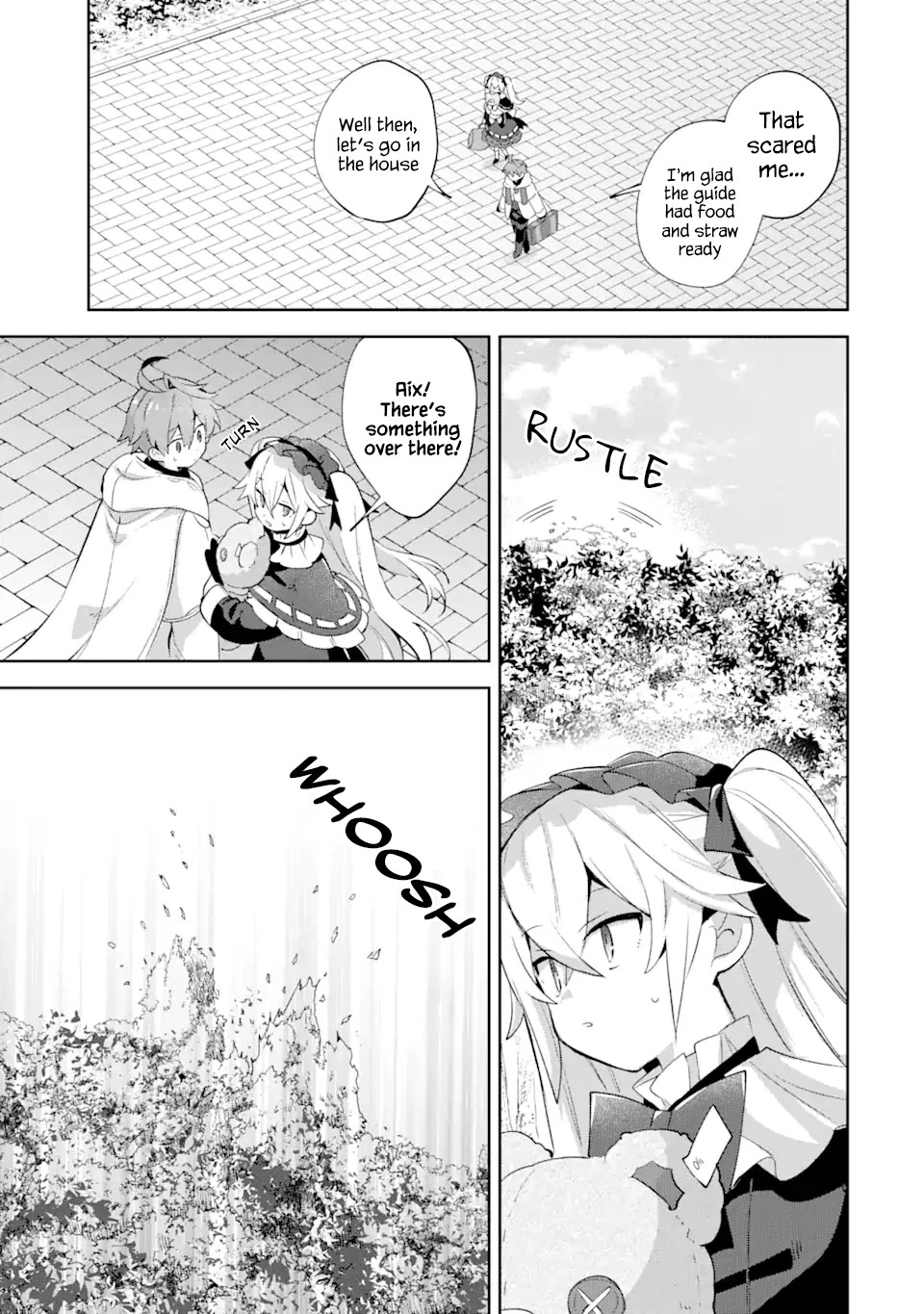 "I… Don't Want to Work Anymore" I Quit Being an Adventurer. Even if You Treat Me Better Now, I Won't Do It. I Will NEVER Work Again. Chapter 21 page 8 - Chapter 21: A meeting in the new house and Luca's courage