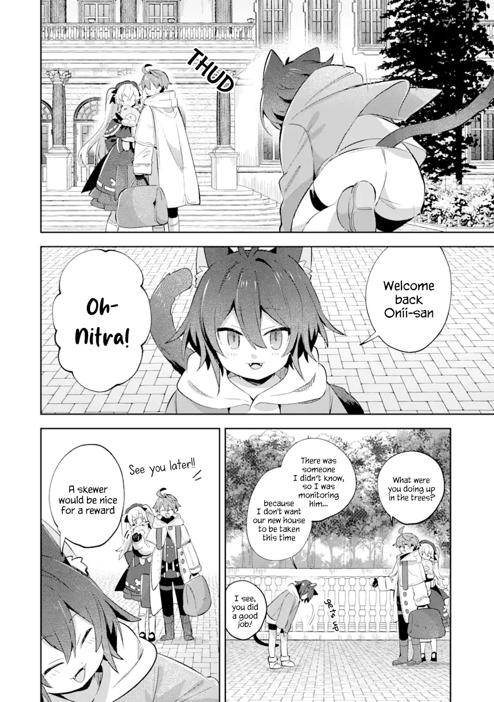 "I… Don't Want to Work Anymore" I Quit Being an Adventurer. Even if You Treat Me Better Now, I Won't Do It. I Will NEVER Work Again. Chapter 21 page 9 - Chapter 21: A meeting in the new house and Luca's courage