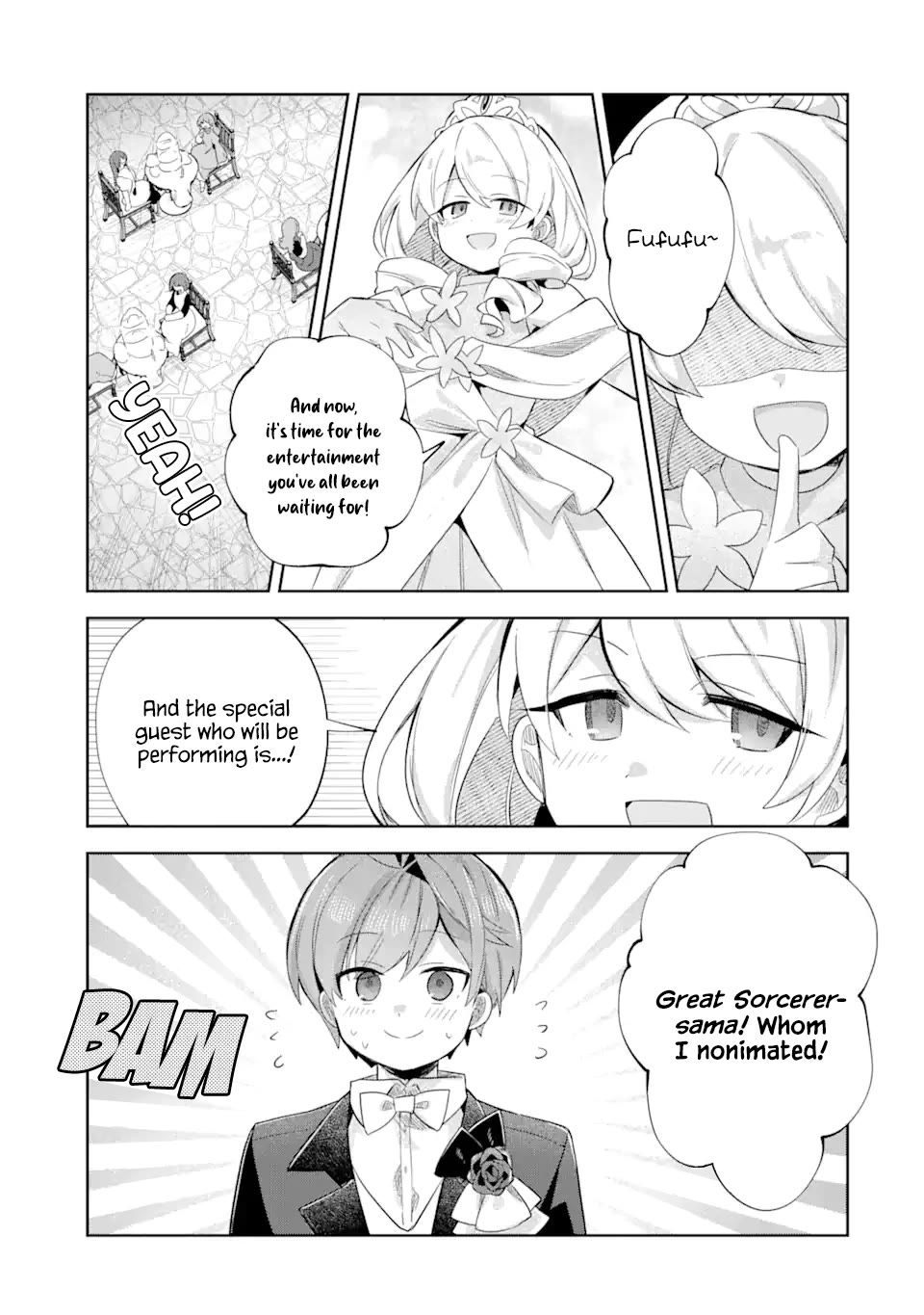 "I… Don't Want to Work Anymore" I Quit Being an Adventurer. Even if You Treat Me Better Now, I Won't Do It. I Will NEVER Work Again. Chapter 23.5 page 7 - Chapter 23.5: A star-maker shines