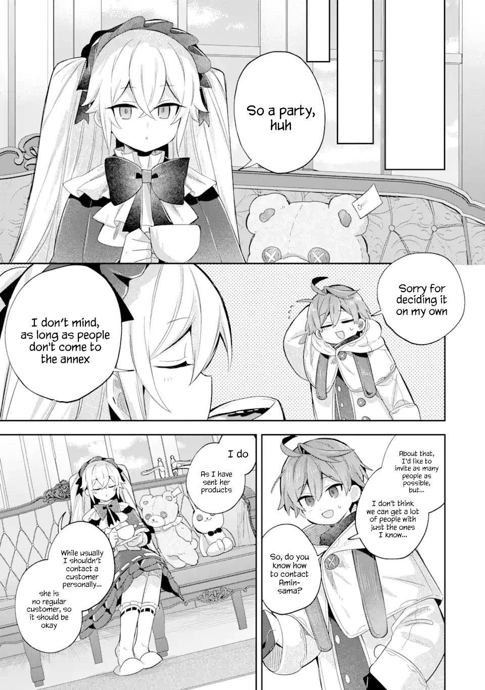 "I… Don't Want to Work Anymore" I Quit Being an Adventurer. Even if You Treat Me Better Now, I Won't Do It. I Will NEVER Work Again. Chapter 23 page 13 - Chapter 23: Invitation to a party and a plan [END]
