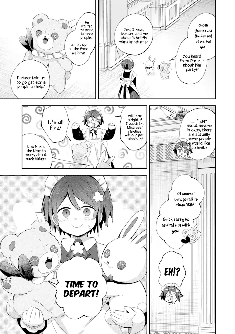 "I… Don't Want to Work Anymore" I Quit Being an Adventurer. Even if You Treat Me Better Now, I Won't Do It. I Will NEVER Work Again. Chapter 23 page 17 - Chapter 23: Invitation to a party and a plan [END]
