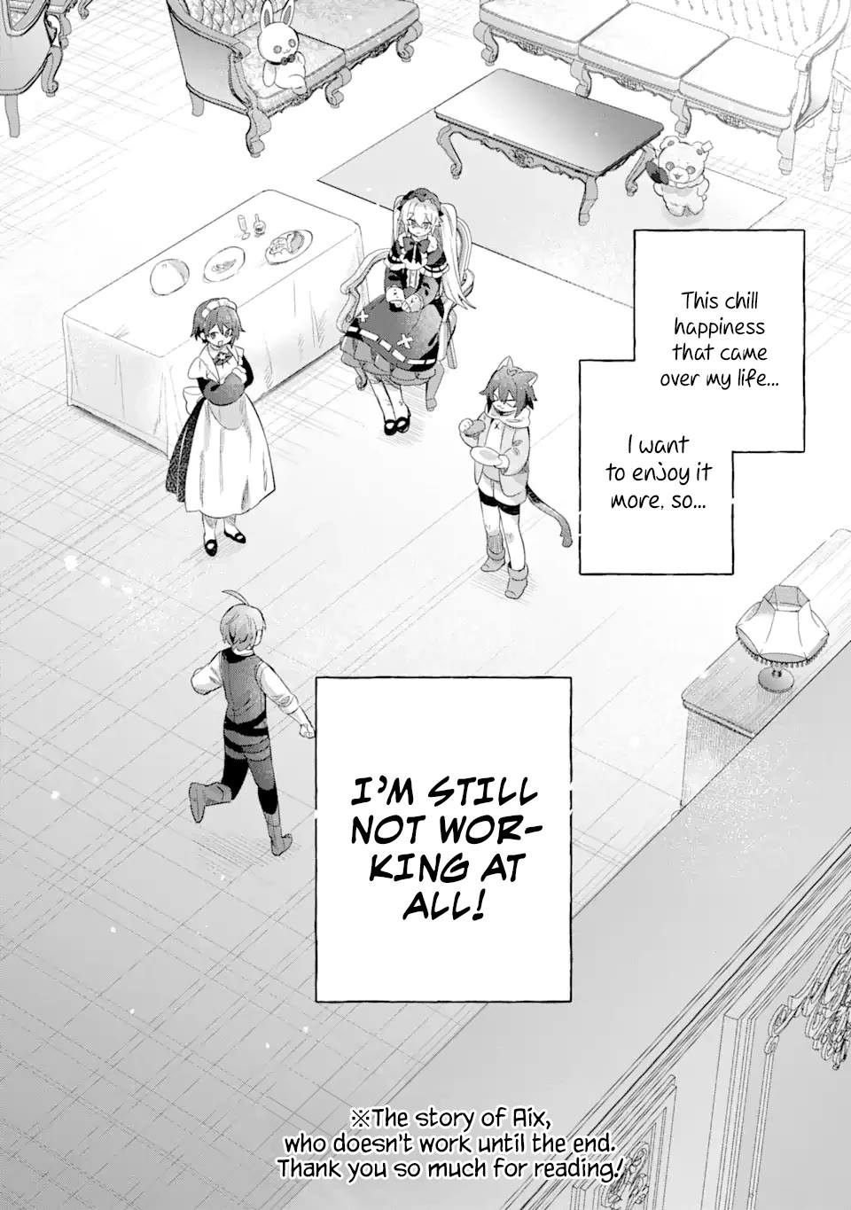 "I… Don't Want to Work Anymore" I Quit Being an Adventurer. Even if You Treat Me Better Now, I Won't Do It. I Will NEVER Work Again. Chapter 23 page 38 - Chapter 23: Invitation to a party and a plan [END]