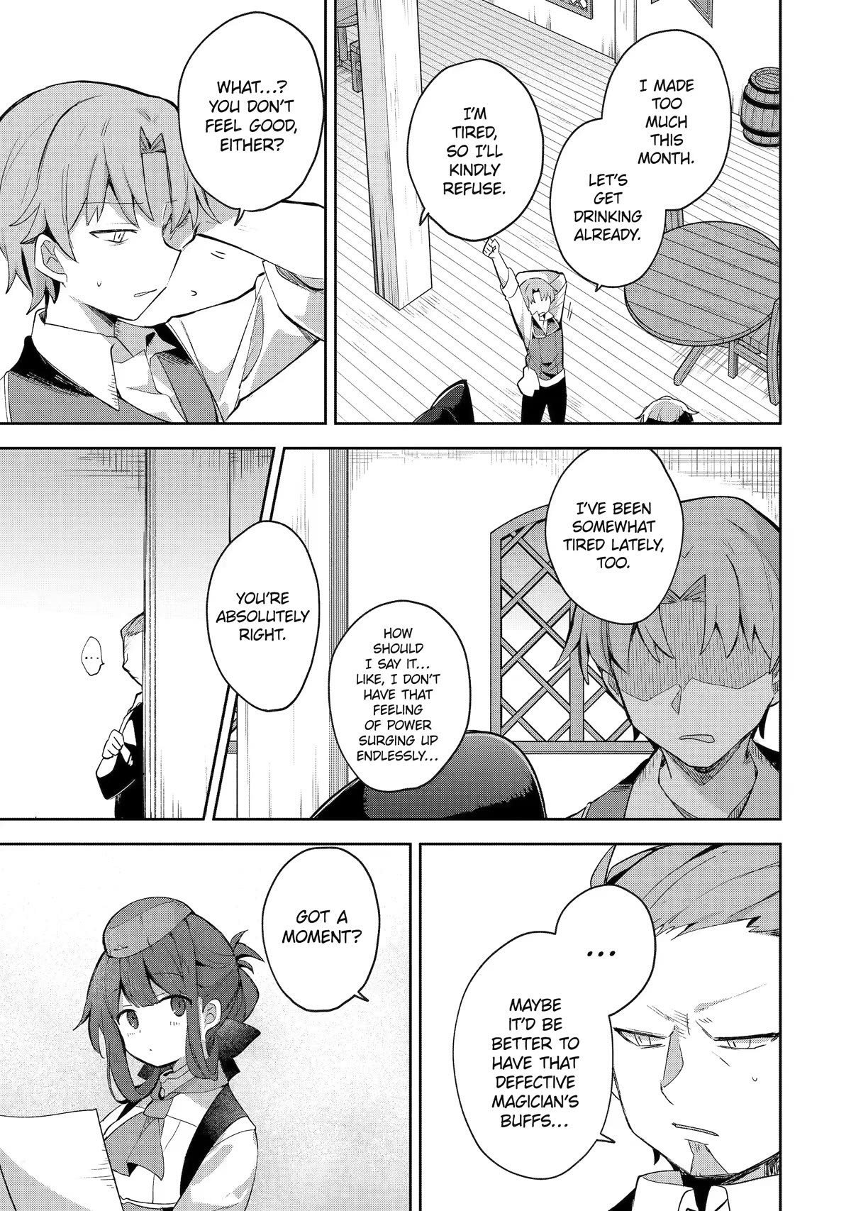 "I… Don't Want to Work Anymore" I Quit Being an Adventurer. Even if You Treat Me Better Now, I Won't Do It. I Will NEVER Work Again. Chapter 3 page 13 - Chapter 3