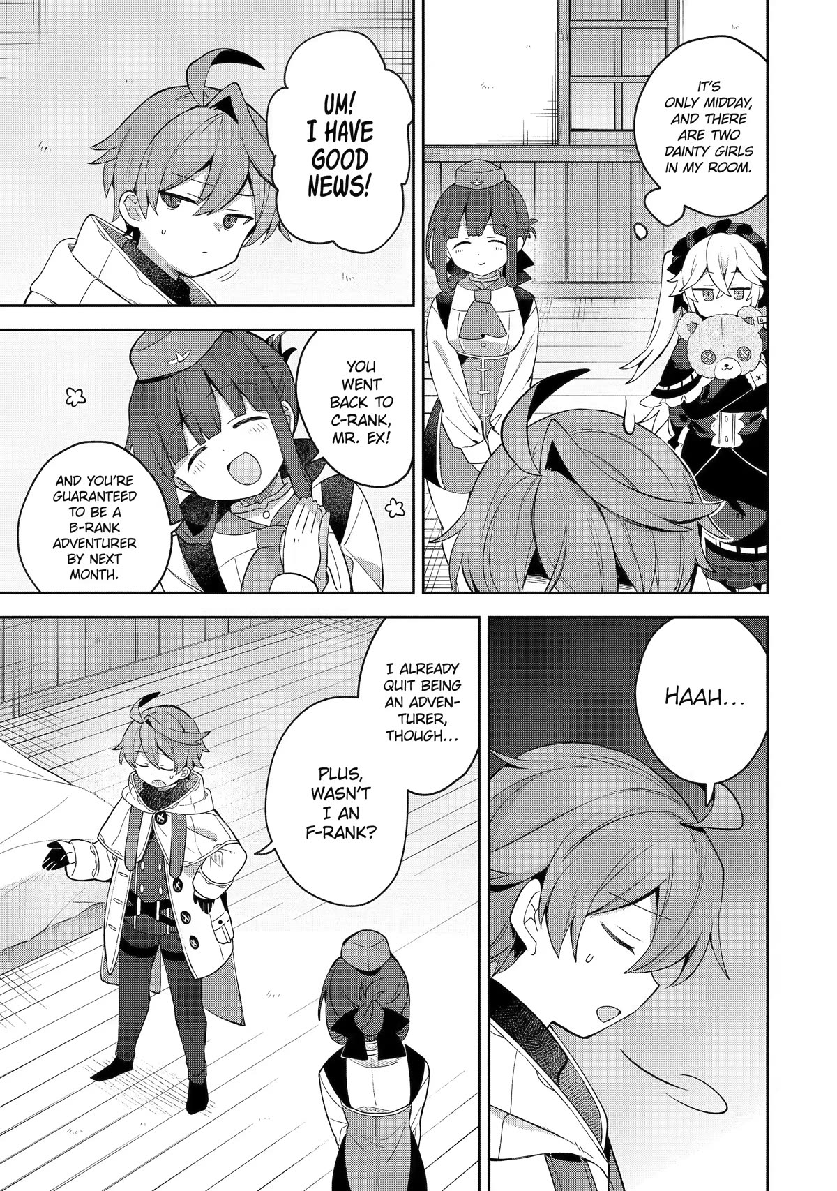 "I… Don't Want to Work Anymore" I Quit Being an Adventurer. Even if You Treat Me Better Now, I Won't Do It. I Will NEVER Work Again. Chapter 3 page 25 - Chapter 3