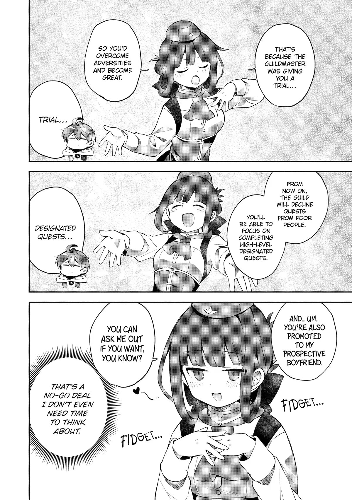 "I… Don't Want to Work Anymore" I Quit Being an Adventurer. Even if You Treat Me Better Now, I Won't Do It. I Will NEVER Work Again. Chapter 3 page 26 - Chapter 3