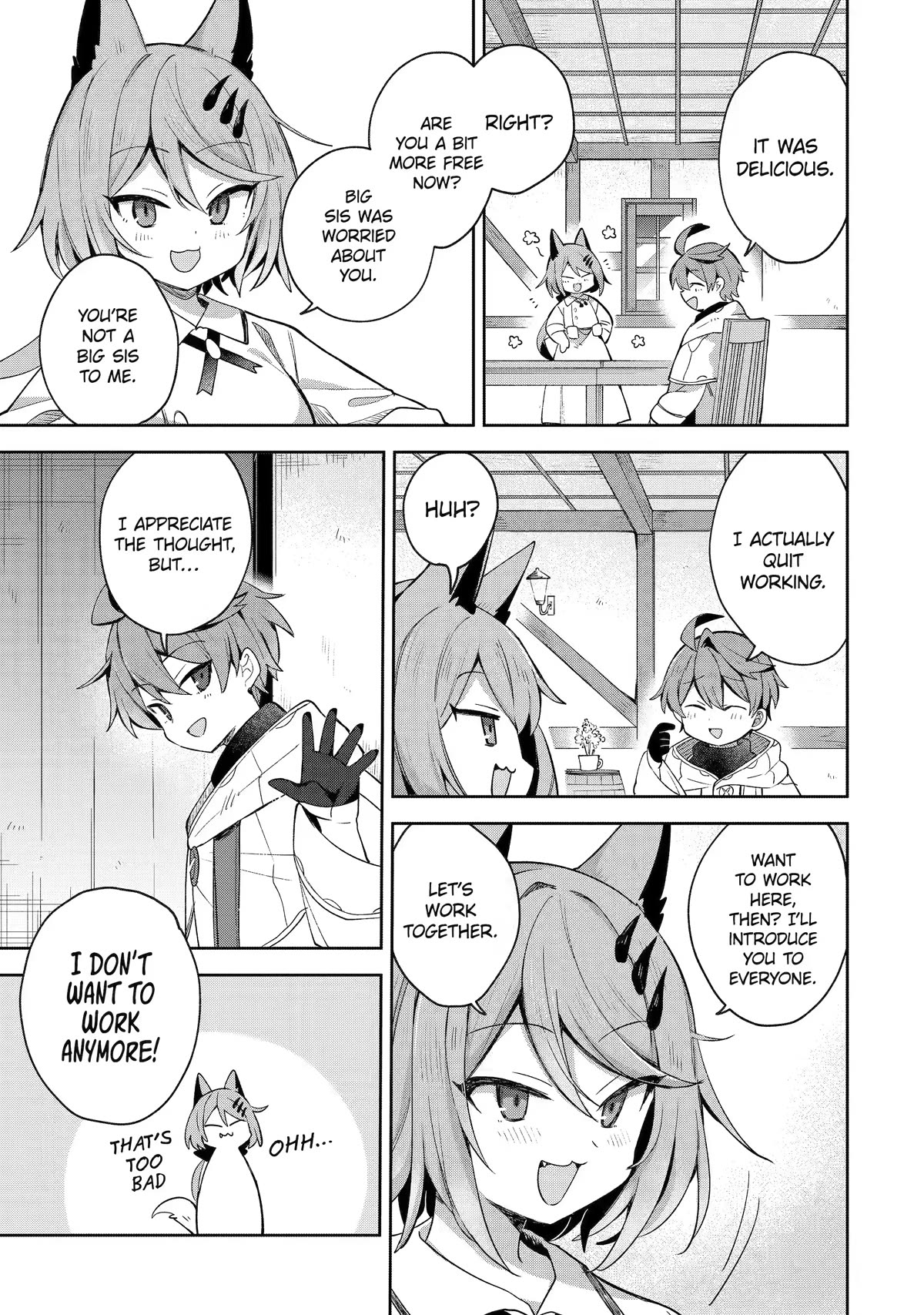 "I… Don't Want to Work Anymore" I Quit Being an Adventurer. Even if You Treat Me Better Now, I Won't Do It. I Will NEVER Work Again. Chapter 3 page 7 - Chapter 3