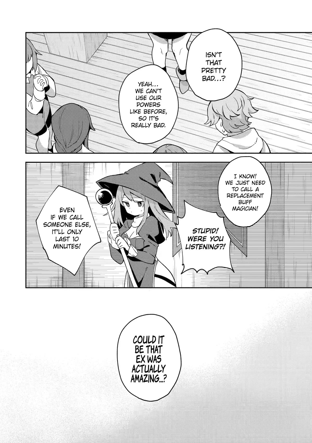 "I… Don't Want to Work Anymore" I Quit Being an Adventurer. Even if You Treat Me Better Now, I Won't Do It. I Will NEVER Work Again. Chapter 4 page 16 - Chapter 4