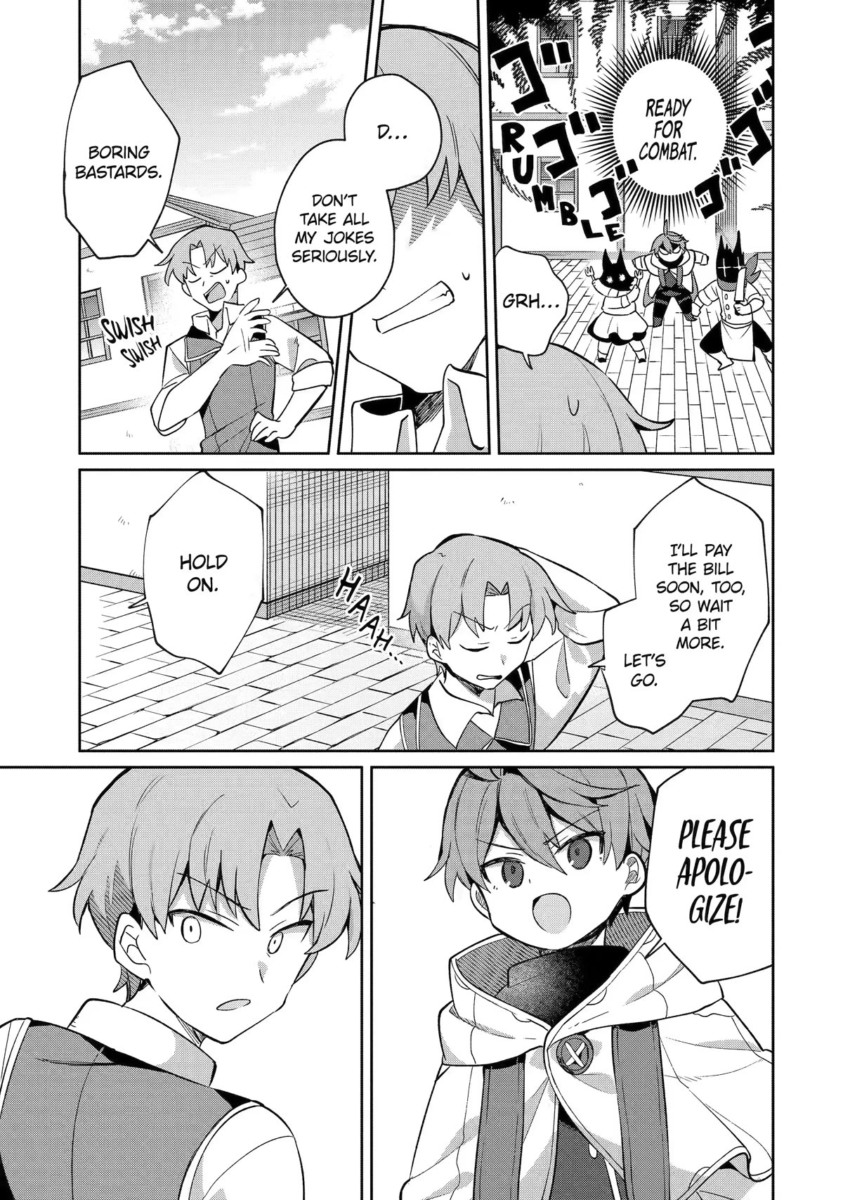 "I… Don't Want to Work Anymore" I Quit Being an Adventurer. Even if You Treat Me Better Now, I Won't Do It. I Will NEVER Work Again. Chapter 4 page 29 - Chapter 4