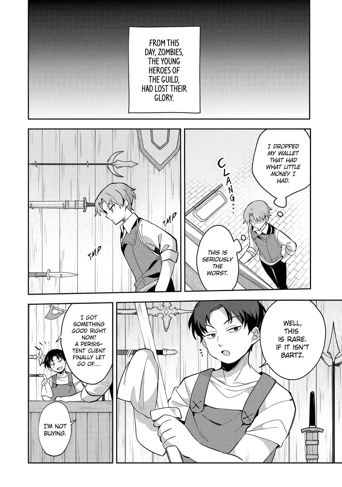 "I… Don't Want to Work Anymore" I Quit Being an Adventurer. Even if You Treat Me Better Now, I Won't Do It. I Will NEVER Work Again. Chapter 4 page 36 - Chapter 4