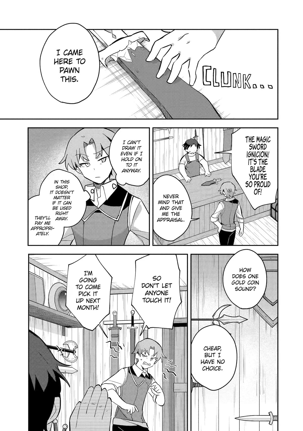 "I… Don't Want to Work Anymore" I Quit Being an Adventurer. Even if You Treat Me Better Now, I Won't Do It. I Will NEVER Work Again. Chapter 4 page 37 - Chapter 4