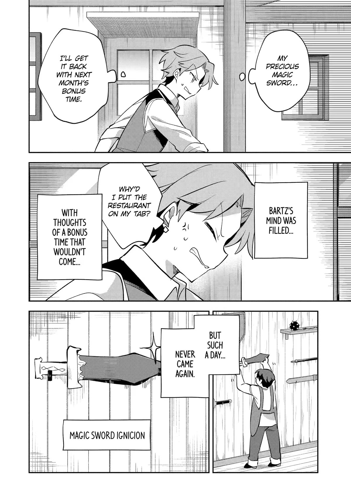 "I… Don't Want to Work Anymore" I Quit Being an Adventurer. Even if You Treat Me Better Now, I Won't Do It. I Will NEVER Work Again. Chapter 4 page 38 - Chapter 4