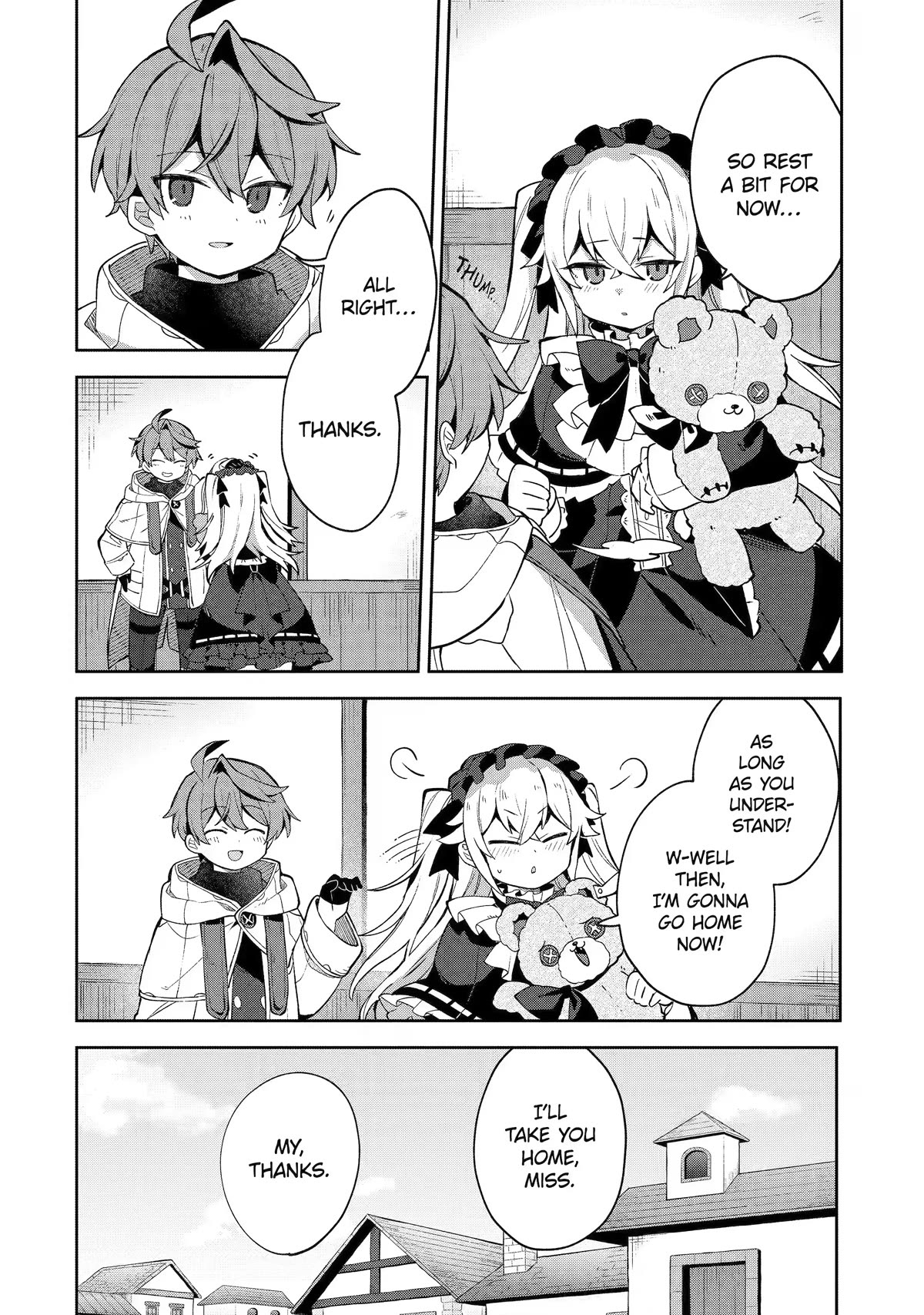 "I… Don't Want to Work Anymore" I Quit Being an Adventurer. Even if You Treat Me Better Now, I Won't Do It. I Will NEVER Work Again. Chapter 4 page 4 - Chapter 4