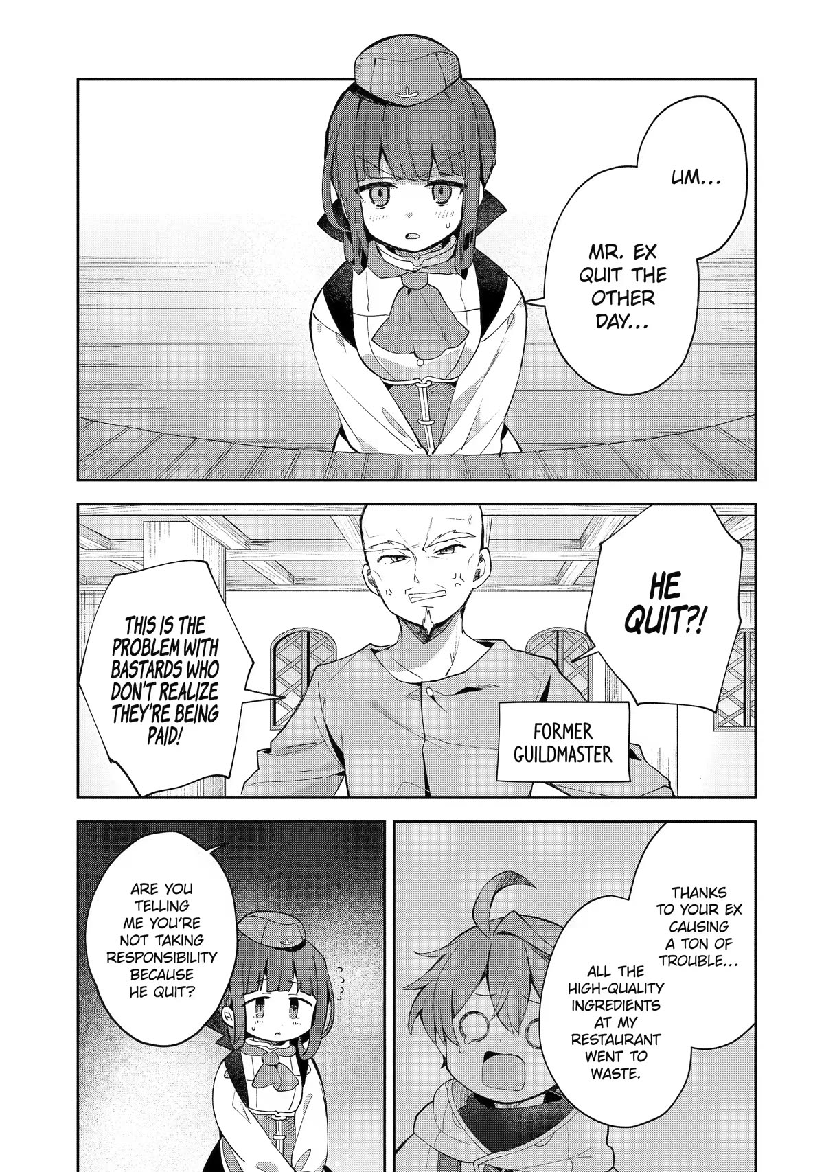 "I… Don't Want to Work Anymore" I Quit Being an Adventurer. Even if You Treat Me Better Now, I Won't Do It. I Will NEVER Work Again. Chapter 4 page 5 - Chapter 4
