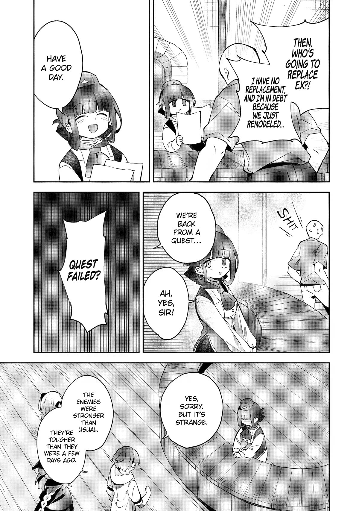 "I… Don't Want to Work Anymore" I Quit Being an Adventurer. Even if You Treat Me Better Now, I Won't Do It. I Will NEVER Work Again. Chapter 4 page 7 - Chapter 4
