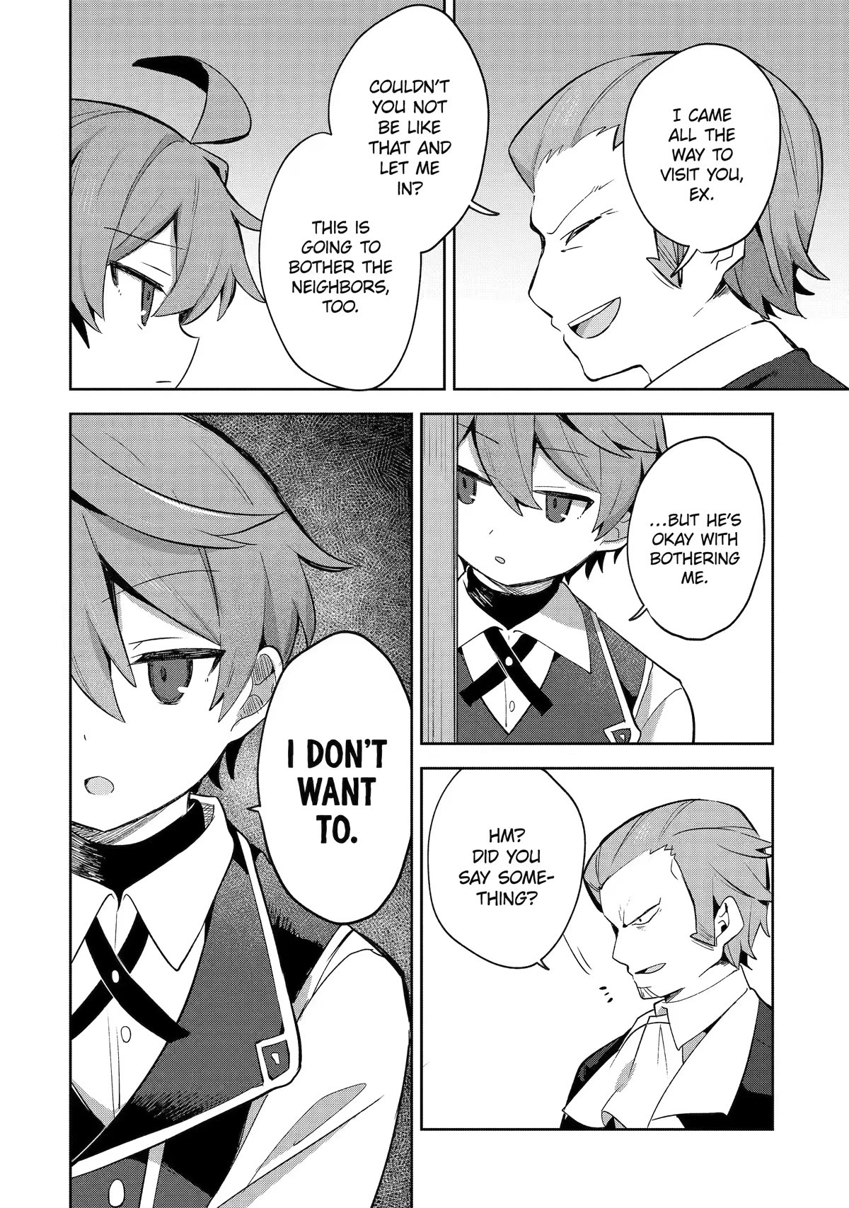 "I… Don't Want to Work Anymore" I Quit Being an Adventurer. Even if You Treat Me Better Now, I Won't Do It. I Will NEVER Work Again. Chapter 6 page 6 - Chapter 6