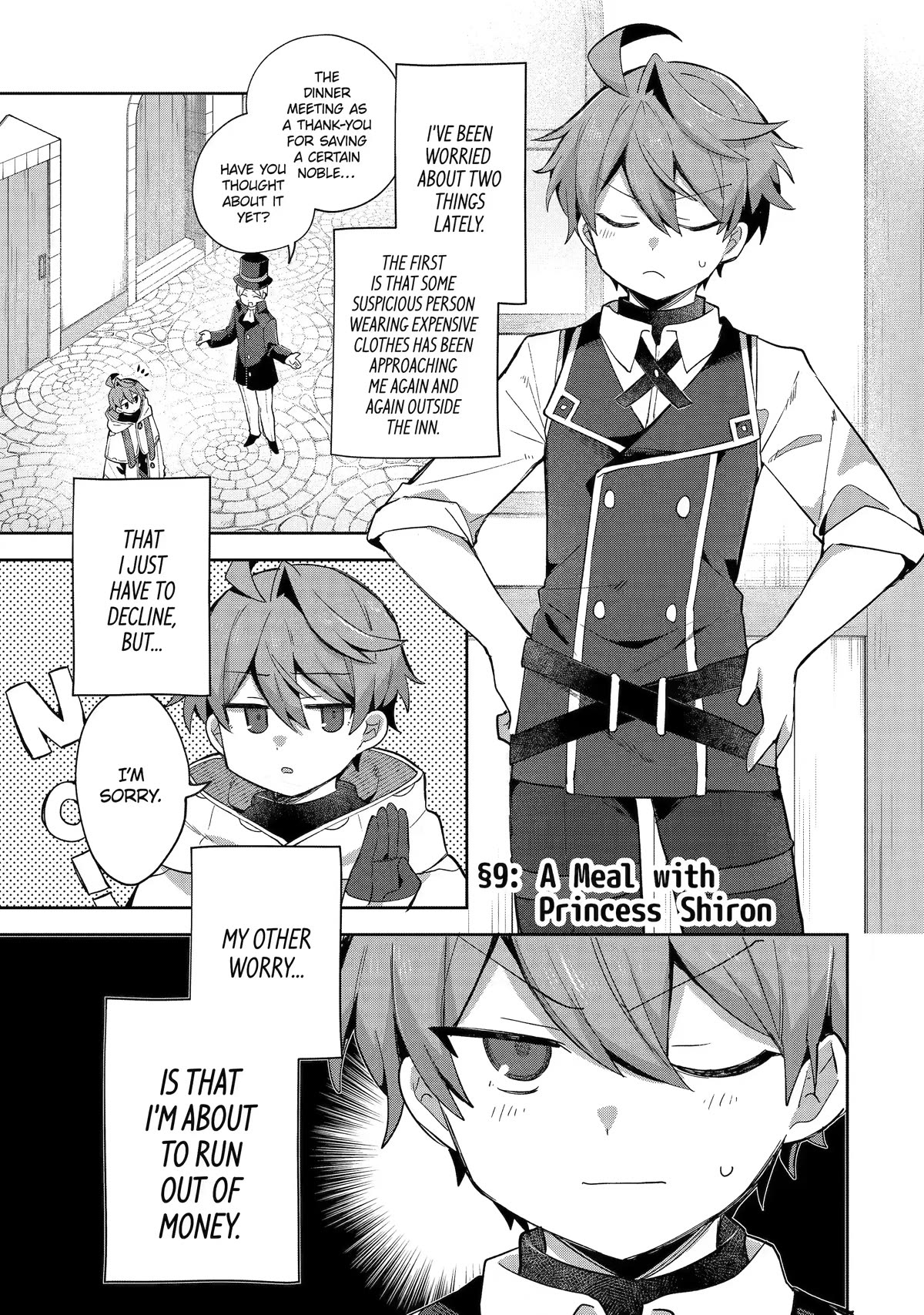 "I… Don't Want to Work Anymore" I Quit Being an Adventurer. Even if You Treat Me Better Now, I Won't Do It. I Will NEVER Work Again. Chapter 9 page 1 - Chapter 9