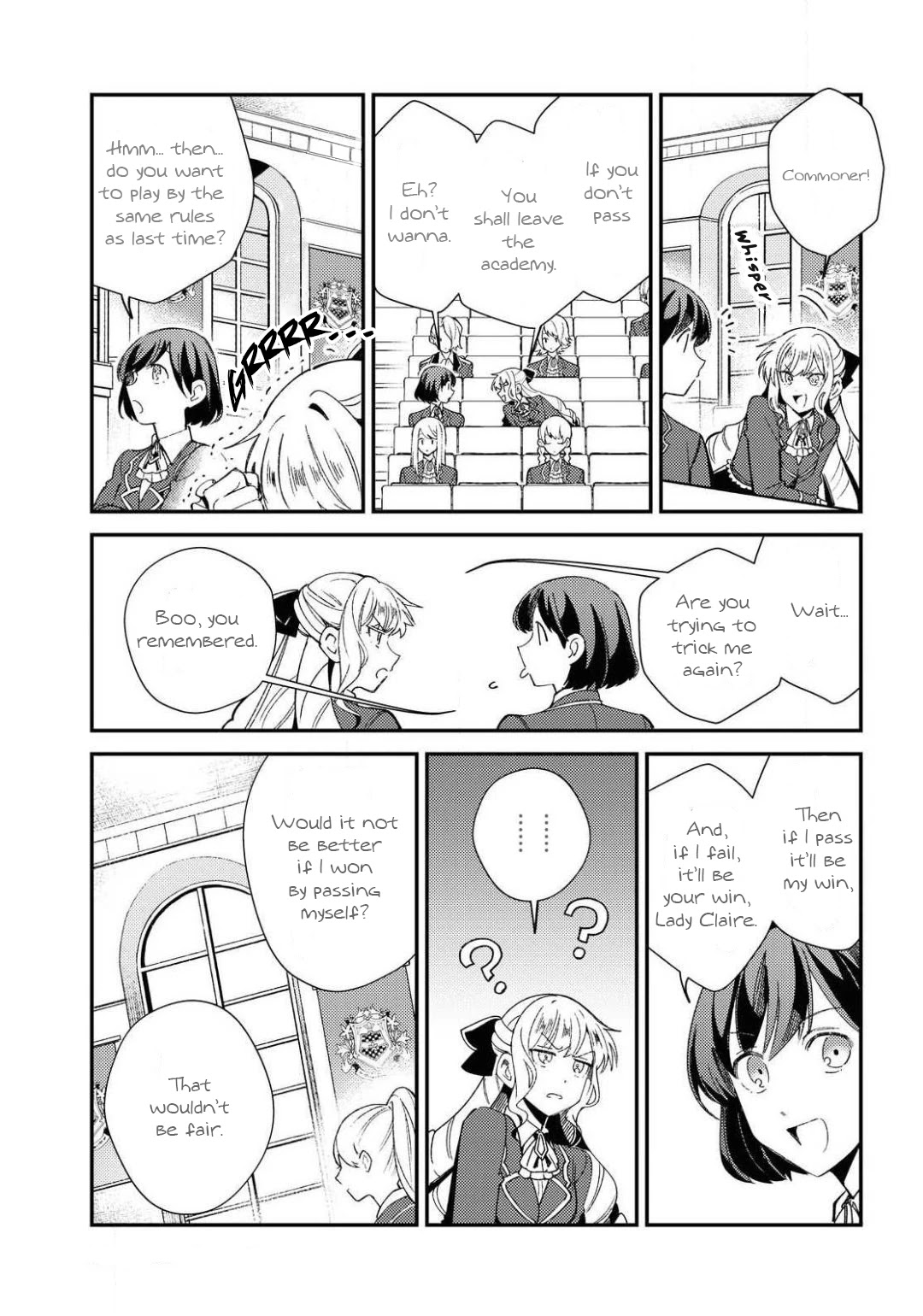 I Favor the Villainess Chapter 10 page 19 - Chapter 10: Order of the Academy