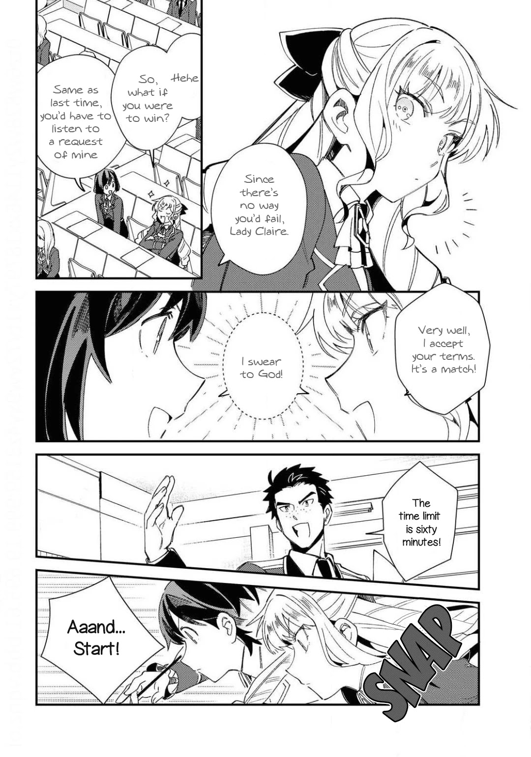 I Favor the Villainess Chapter 10 page 20 - Chapter 10: Order of the Academy