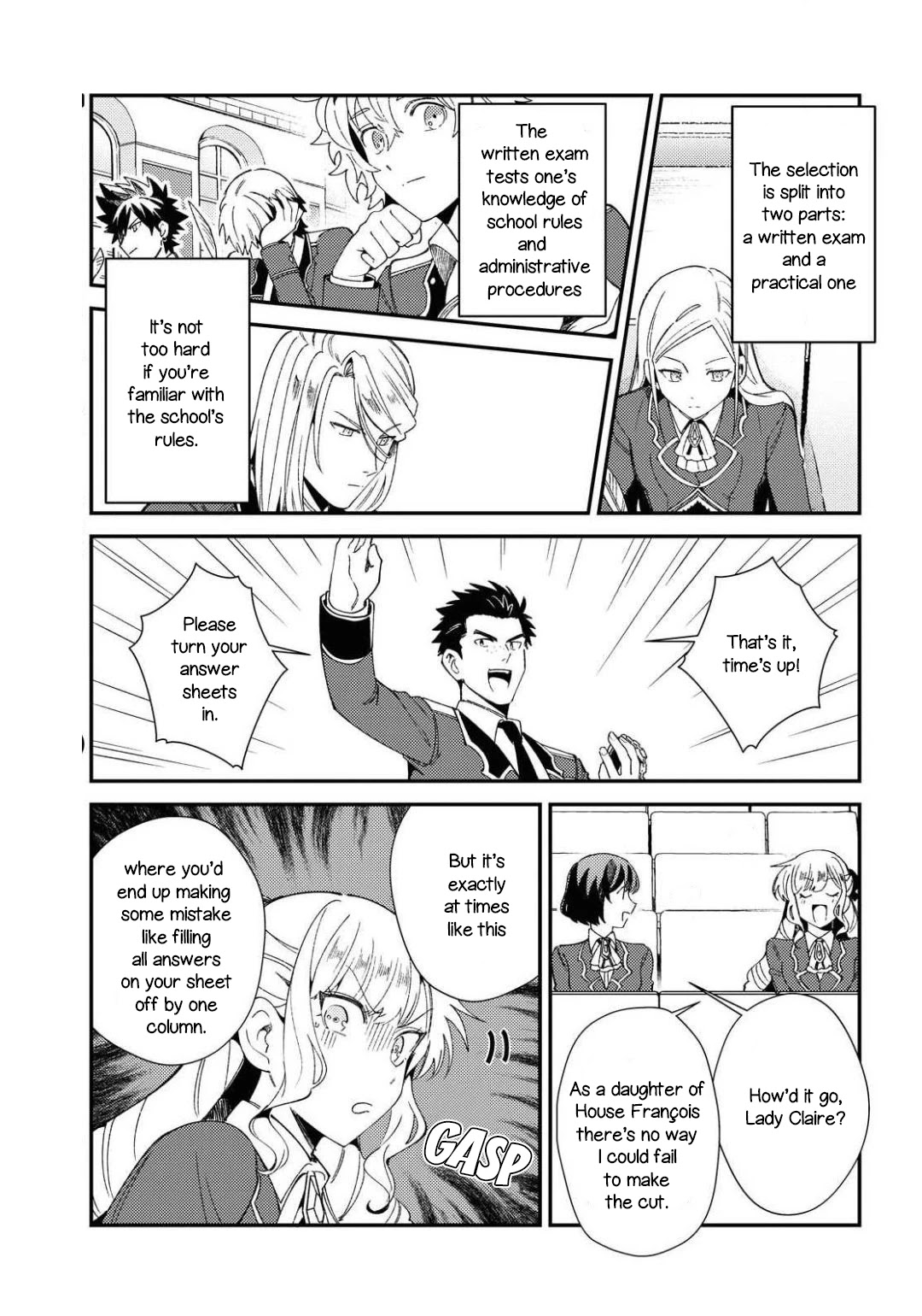 I Favor the Villainess Chapter 10 page 21 - Chapter 10: Order of the Academy