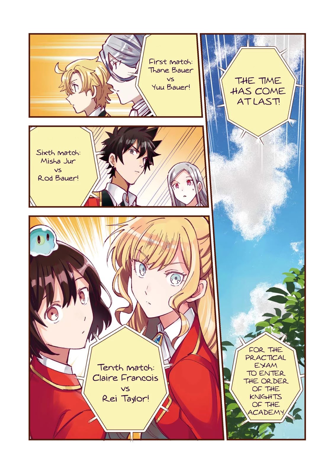 I Favor the Villainess Chapter 11 page 1 - Chapter 11: Practical Exam (Part 1)