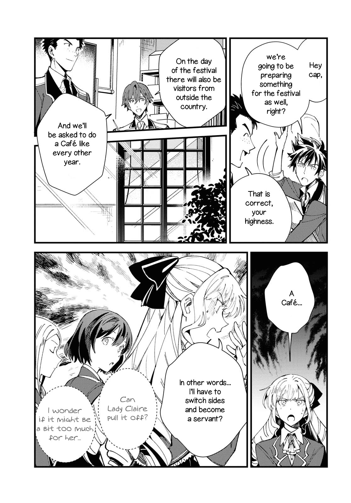 I Favor the Villainess Chapter 13 page 3 - Chapter 13: First Job as Knights