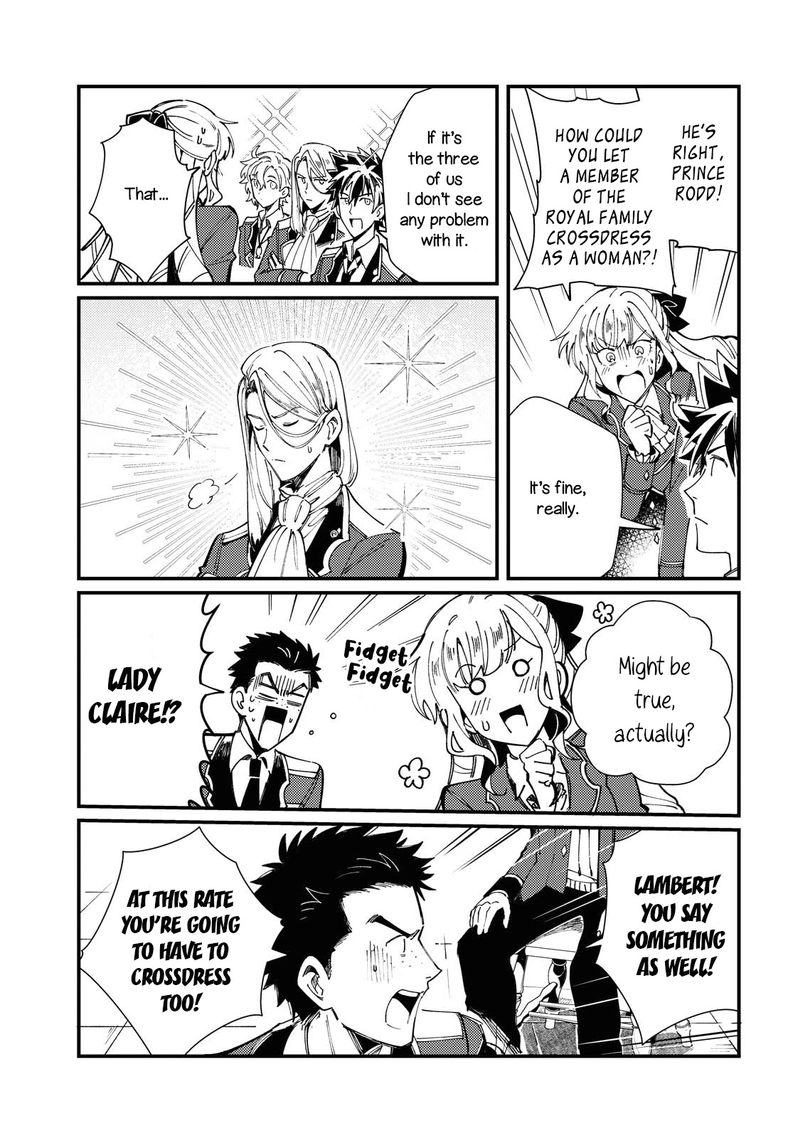 I Favor the Villainess Chapter 13 page 7 - Chapter 13: First Job as Knights