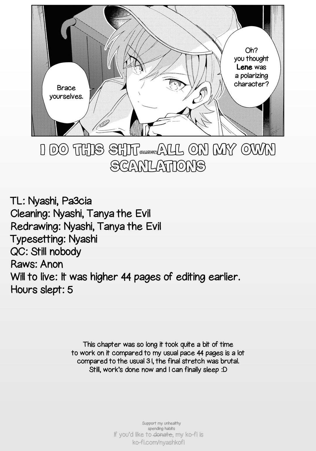 I Favor the Villainess Chapter 20 page 44 - Chapter 20: I won't say goodbye