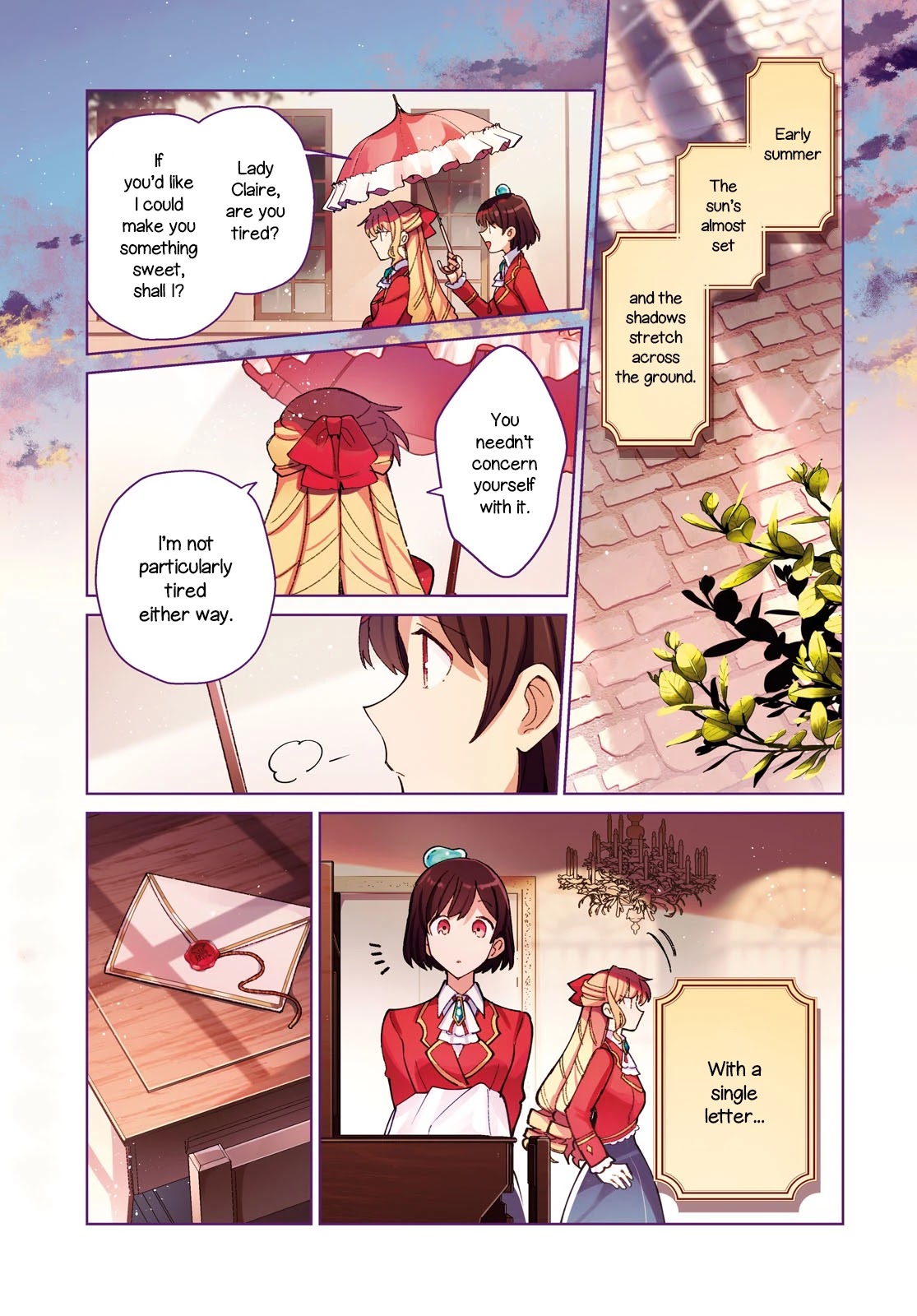 I Favor the Villainess Chapter 21 page 1 - Chapter 21: Amour's Poem