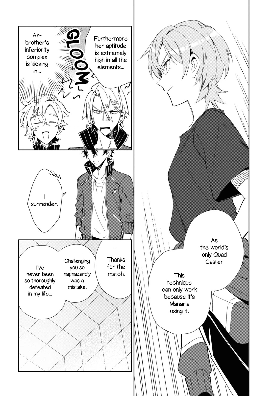 I Favor the Villainess Chapter 21 page 36 - Chapter 21: Amour's Poem