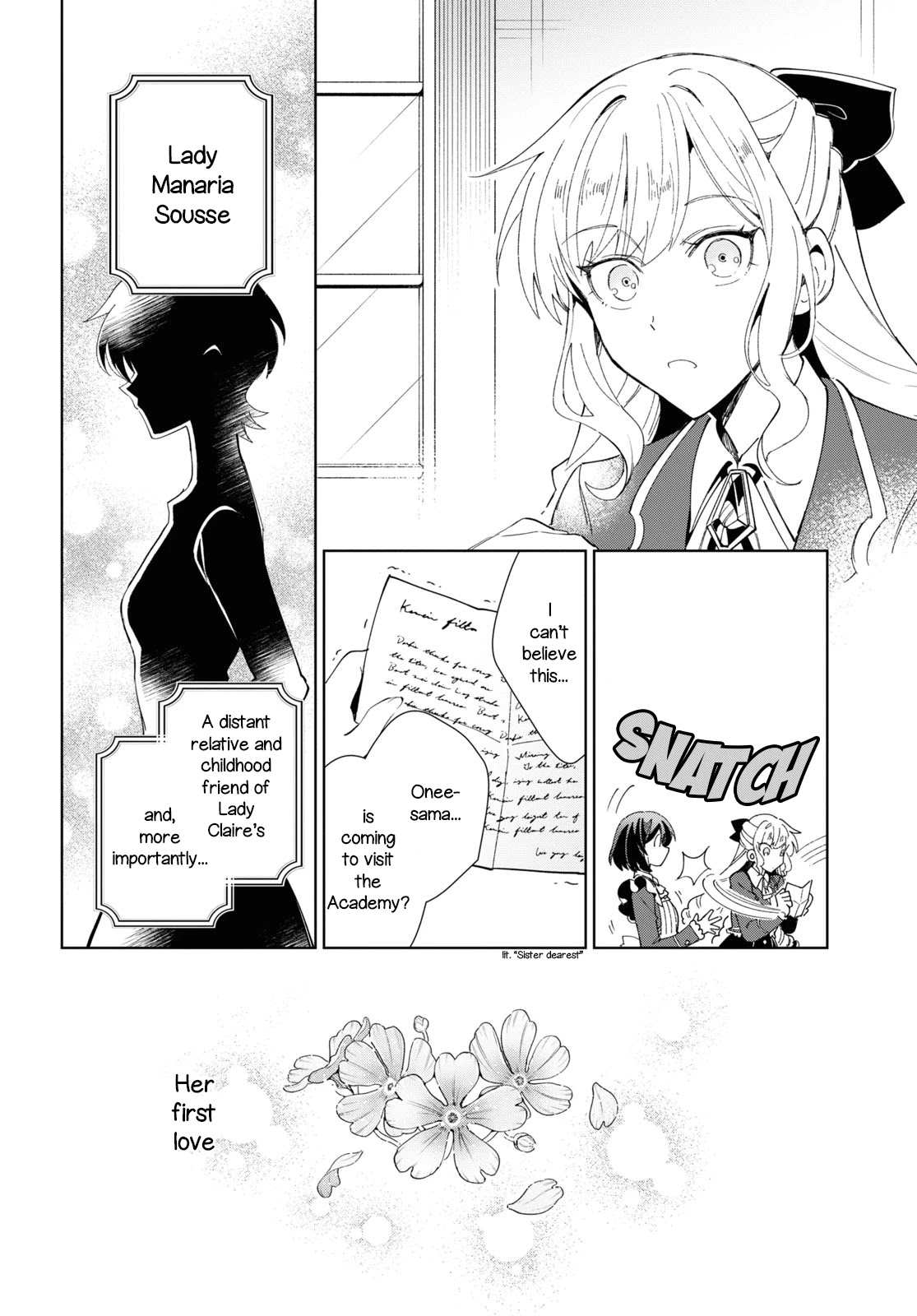 I Favor the Villainess Chapter 21 page 4 - Chapter 21: Amour's Poem