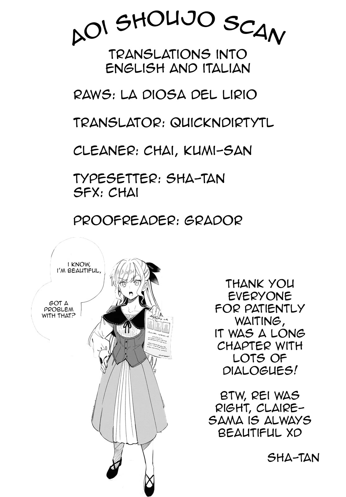 I Favor the Villainess Chapter 36 page 46 - Chapter 36: Yu's secret