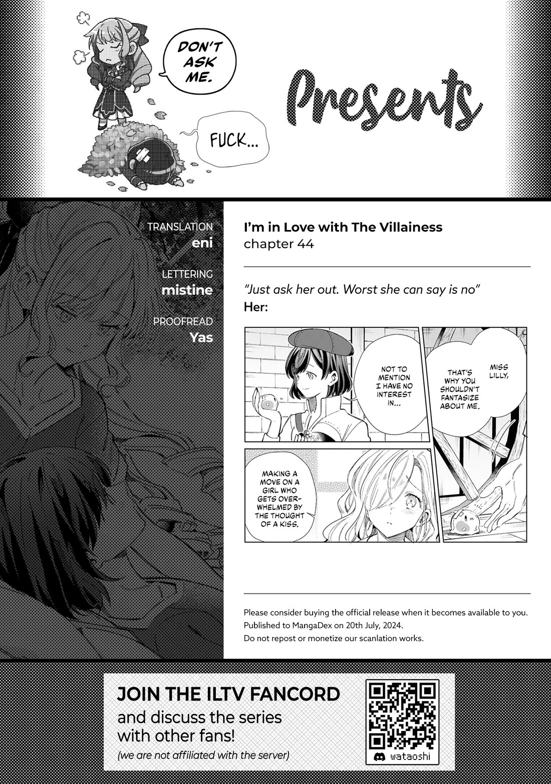 I Favor the Villainess Chapter 44 page 41 - Chapter 44: Have One Sweet Candy