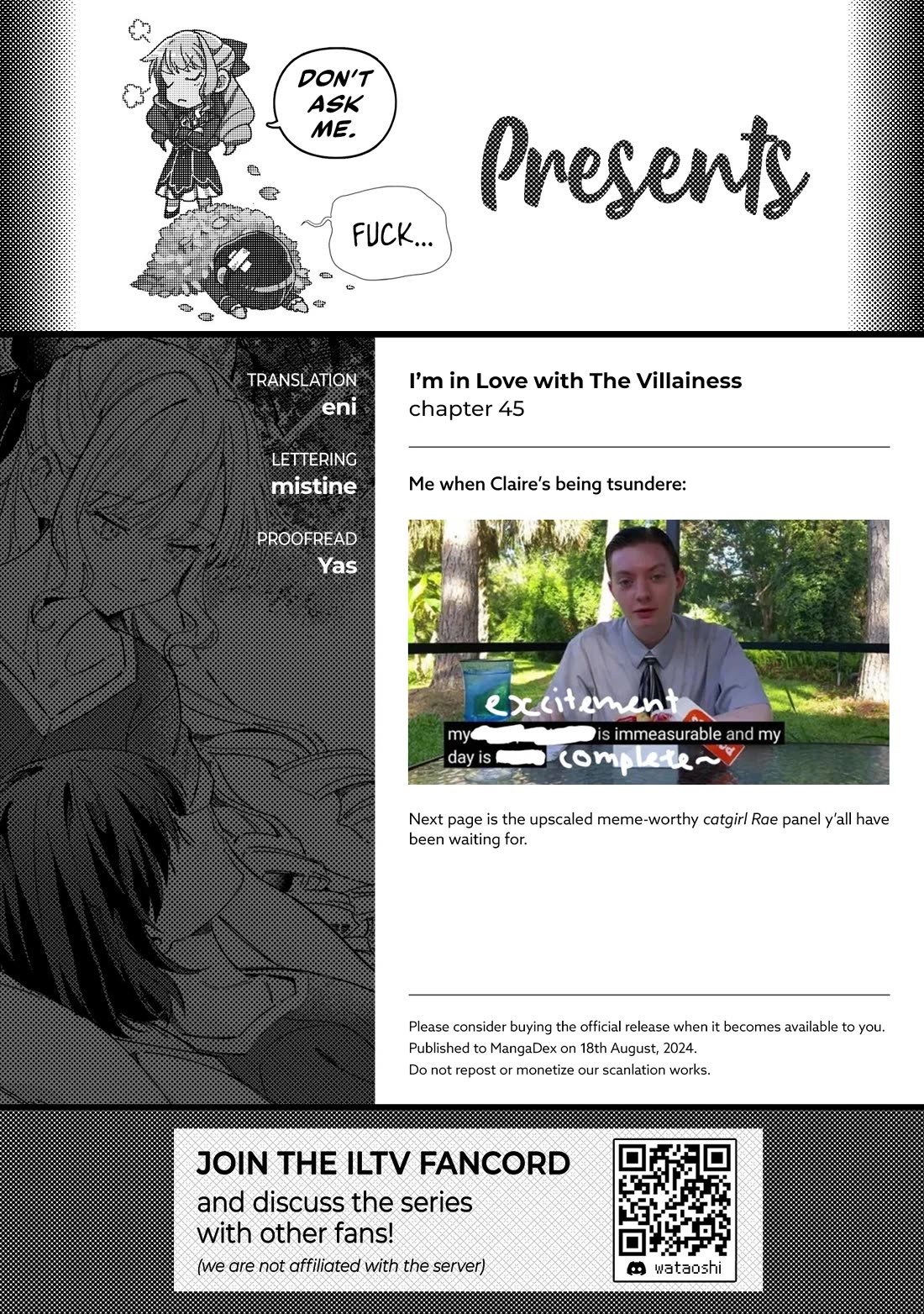 I Favor the Villainess Chapter 45 page 41 - Chapter 45: Stalemate