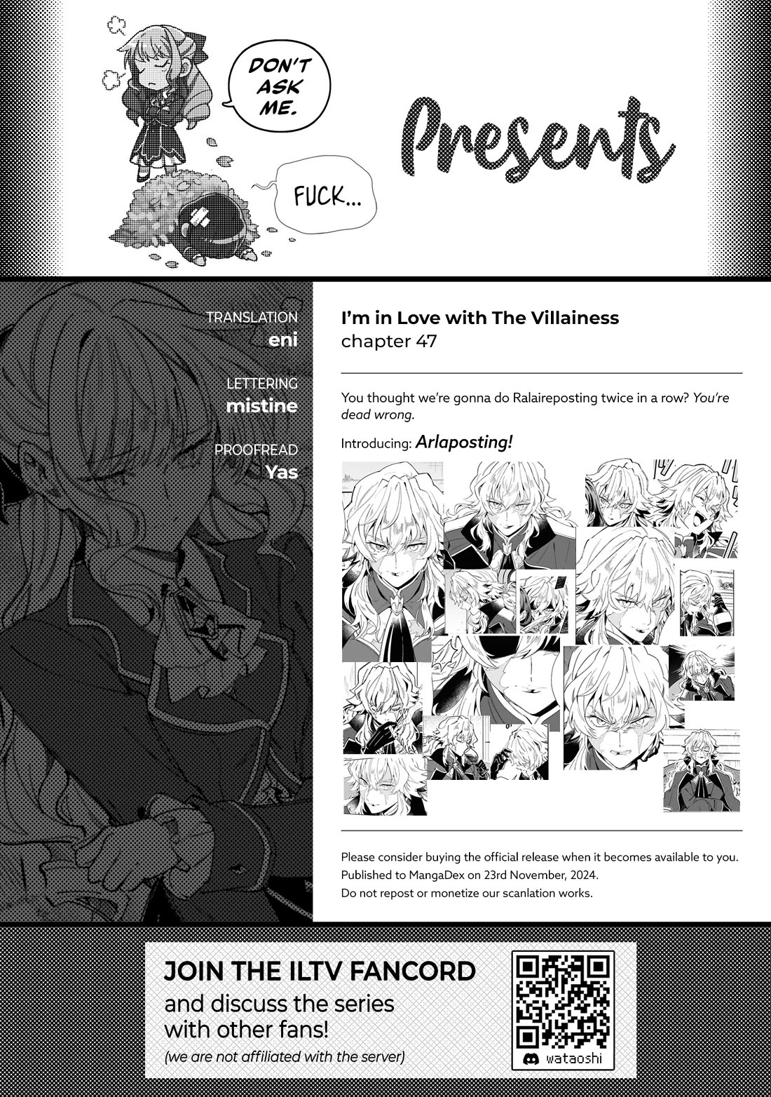 I Favor the Villainess Chapter 47 page 30 - Chapter 47: Revenge and Ideals