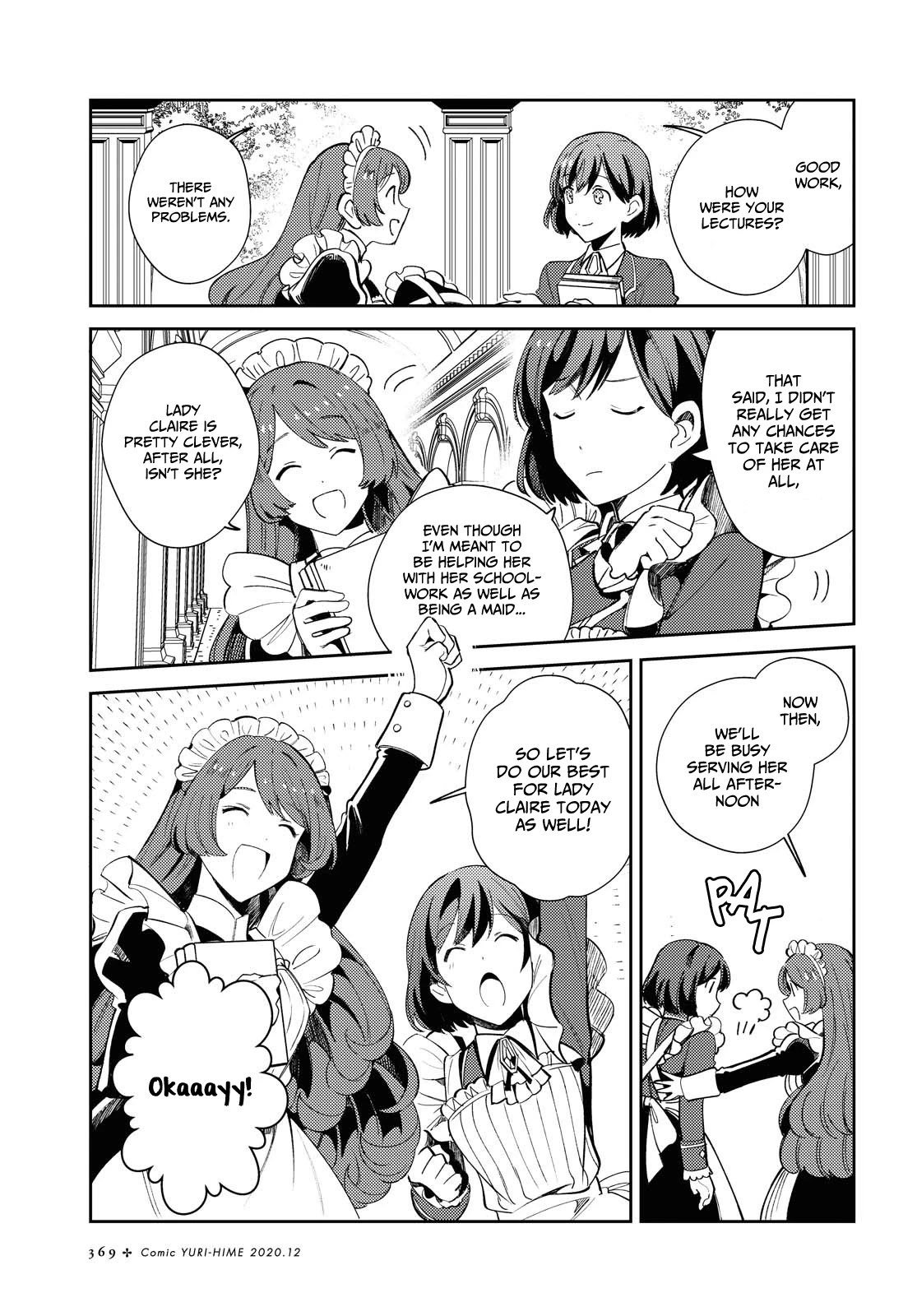 I Favor the Villainess Chapter 5 page 12 - Chapter 5: Days as a Maid
