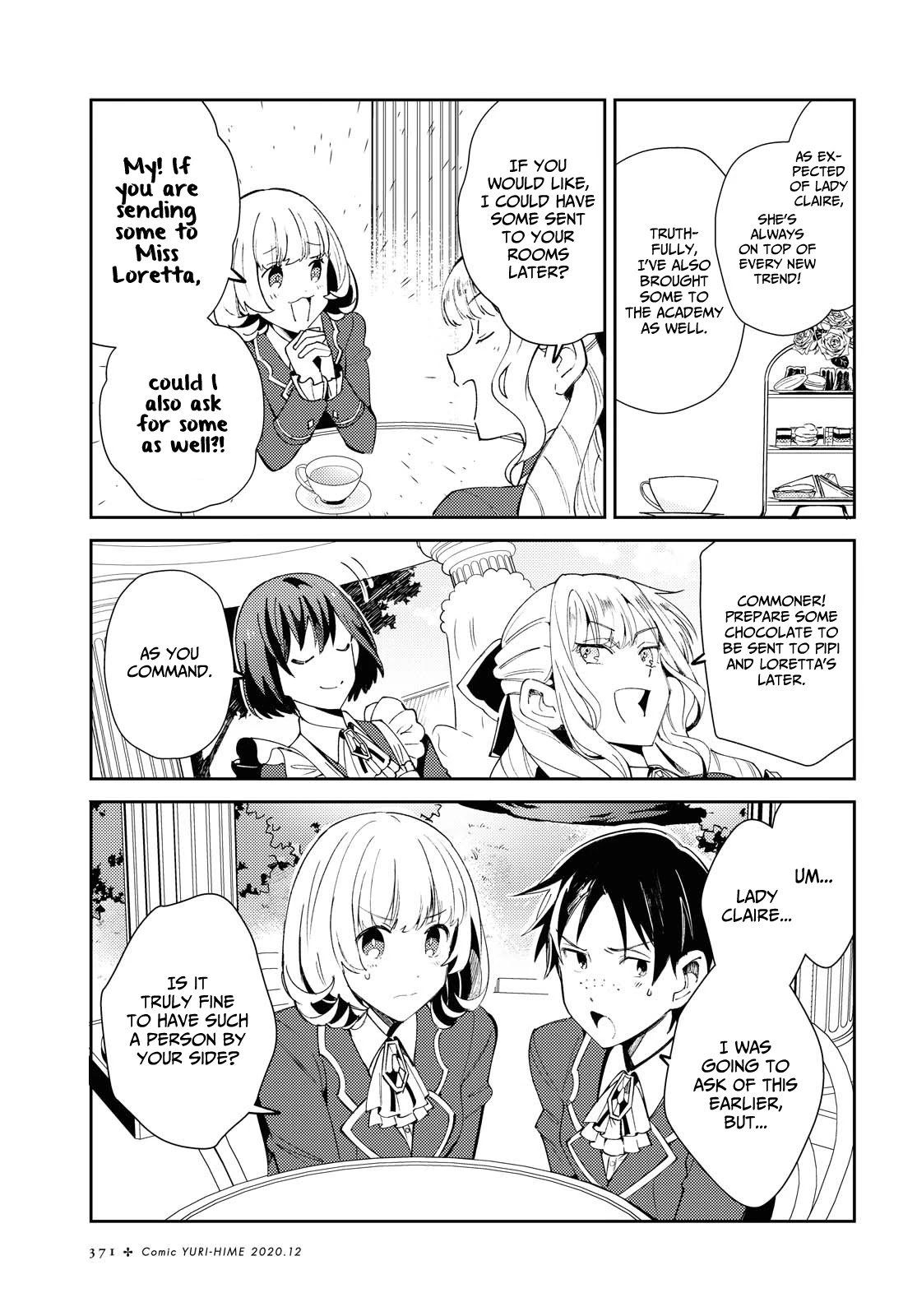 I Favor the Villainess Chapter 5 page 14 - Chapter 5: Days as a Maid