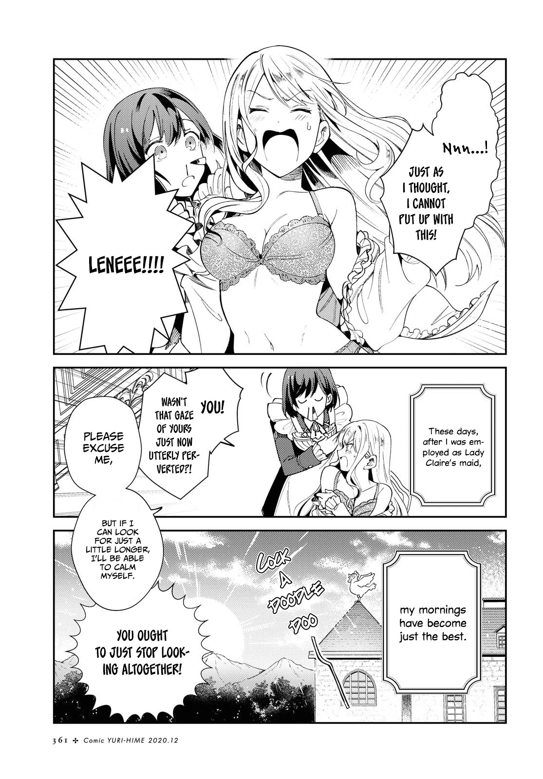 I Favor the Villainess Chapter 5 page 4 - Chapter 5: Days as a Maid