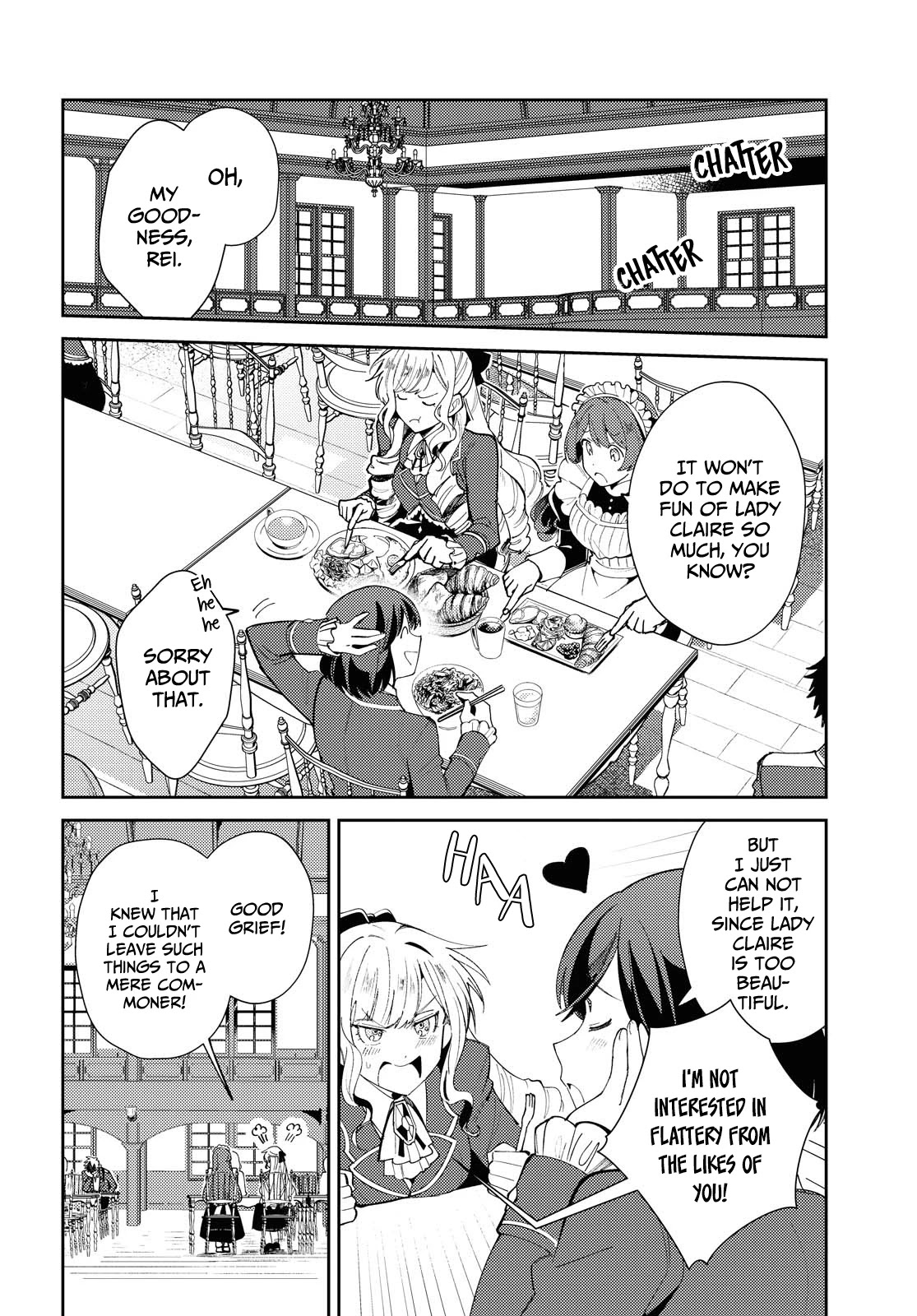 I Favor the Villainess Chapter 5 page 5 - Chapter 5: Days as a Maid