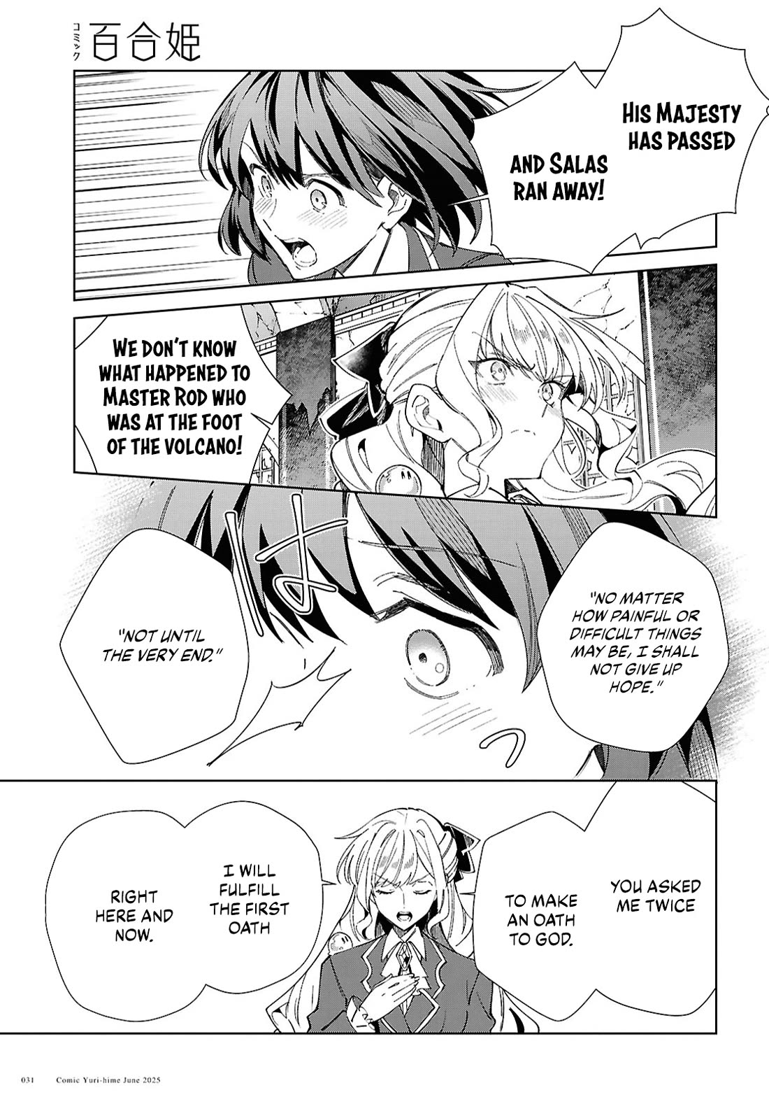 I Favor the Villainess Chapter 51 page 24 - Chapter 51: Don't Give Up