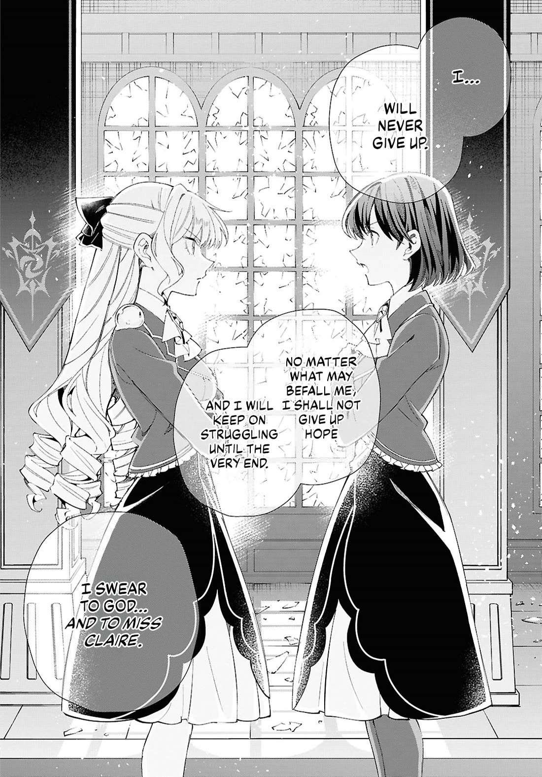 I Favor the Villainess Chapter 51 page 27 - Chapter 51: Don't Give Up