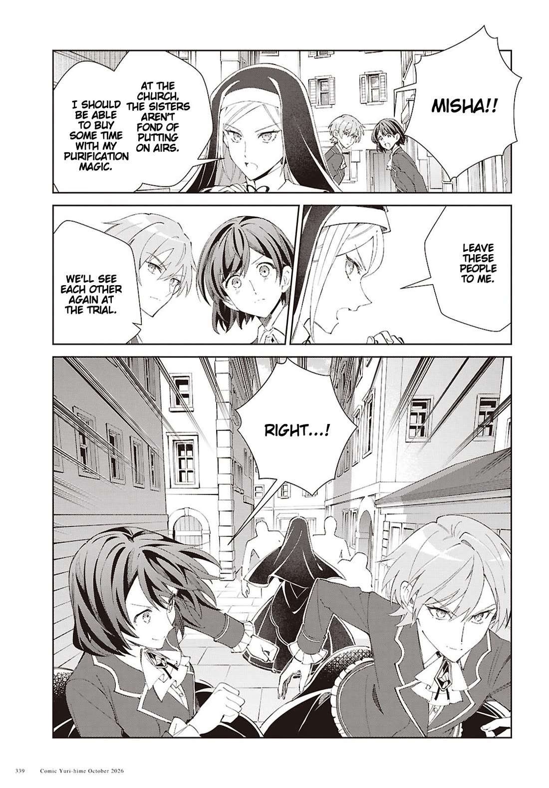 I Favor the Villainess Chapter 64 page 21 - Chapter 64: Don't Let Go