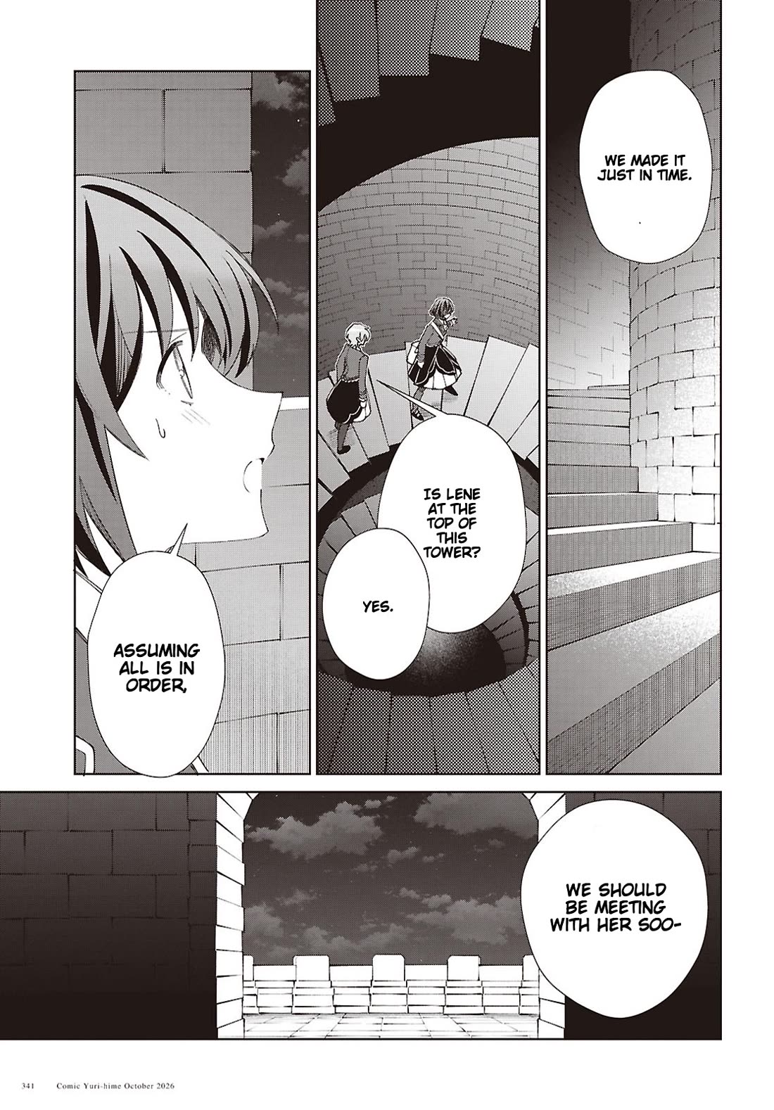 I Favor the Villainess Chapter 64 page 23 - Chapter 64: Don't Let Go