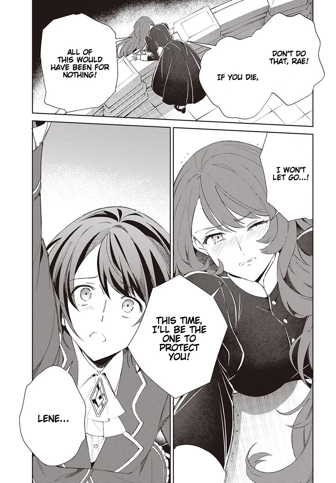 I Favor the Villainess Chapter 64 page 31 - Chapter 64: Don't Let Go