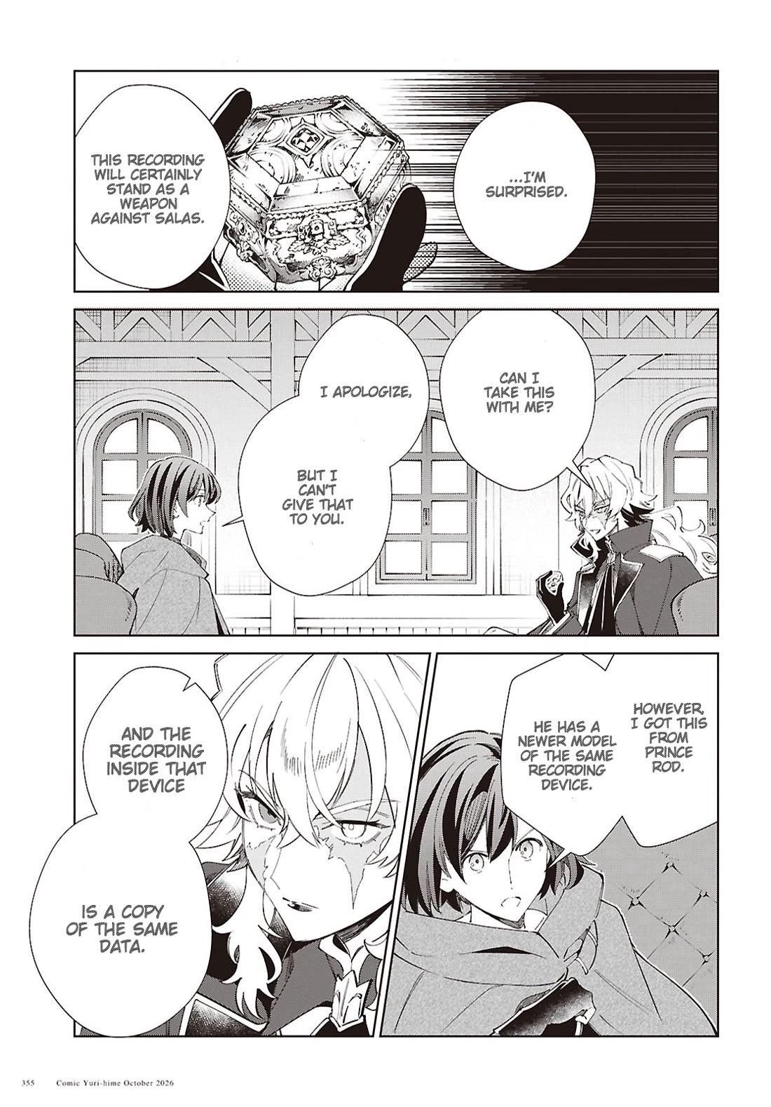 I Favor the Villainess Chapter 64 page 37 - Chapter 64: Don't Let Go