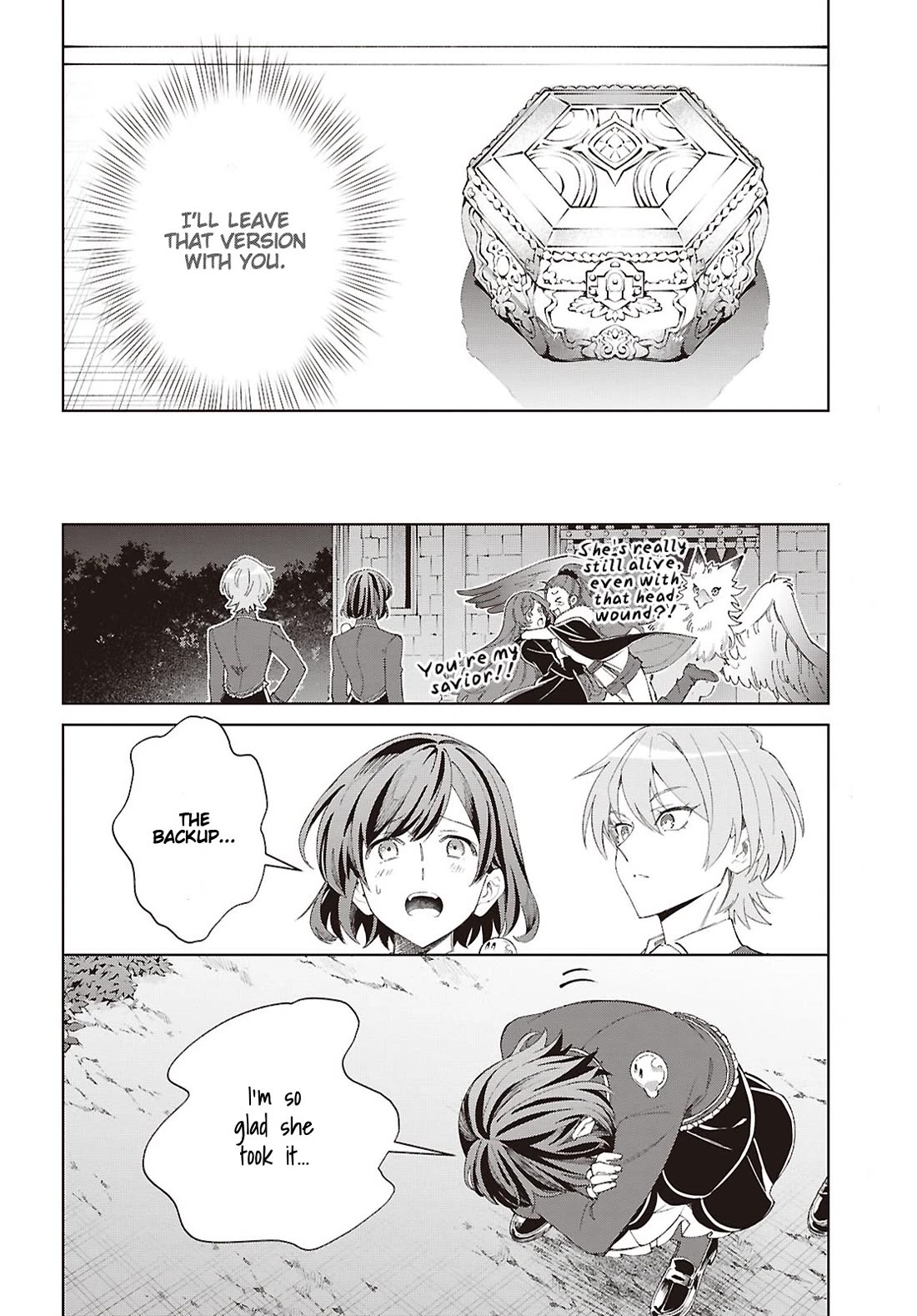 I Favor the Villainess Chapter 64 page 38 - Chapter 64: Don't Let Go
