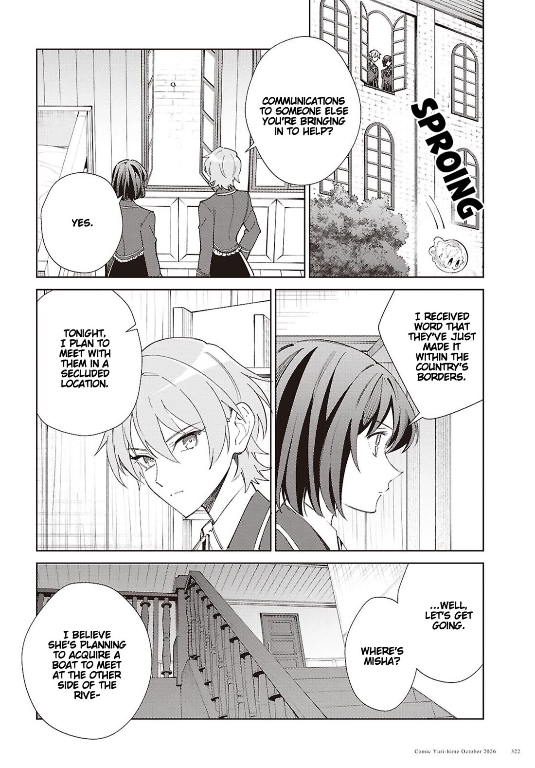 I Favor the Villainess Chapter 64 page 4 - Chapter 64: Don't Let Go